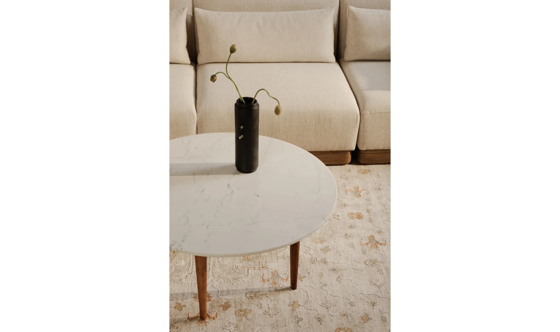 Lark Coffee Table - White Banswara - Image 6