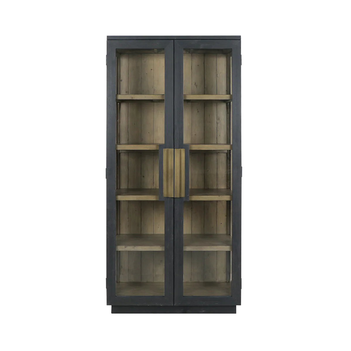 Larson Display Cabinet - Carbon Black - Image 4