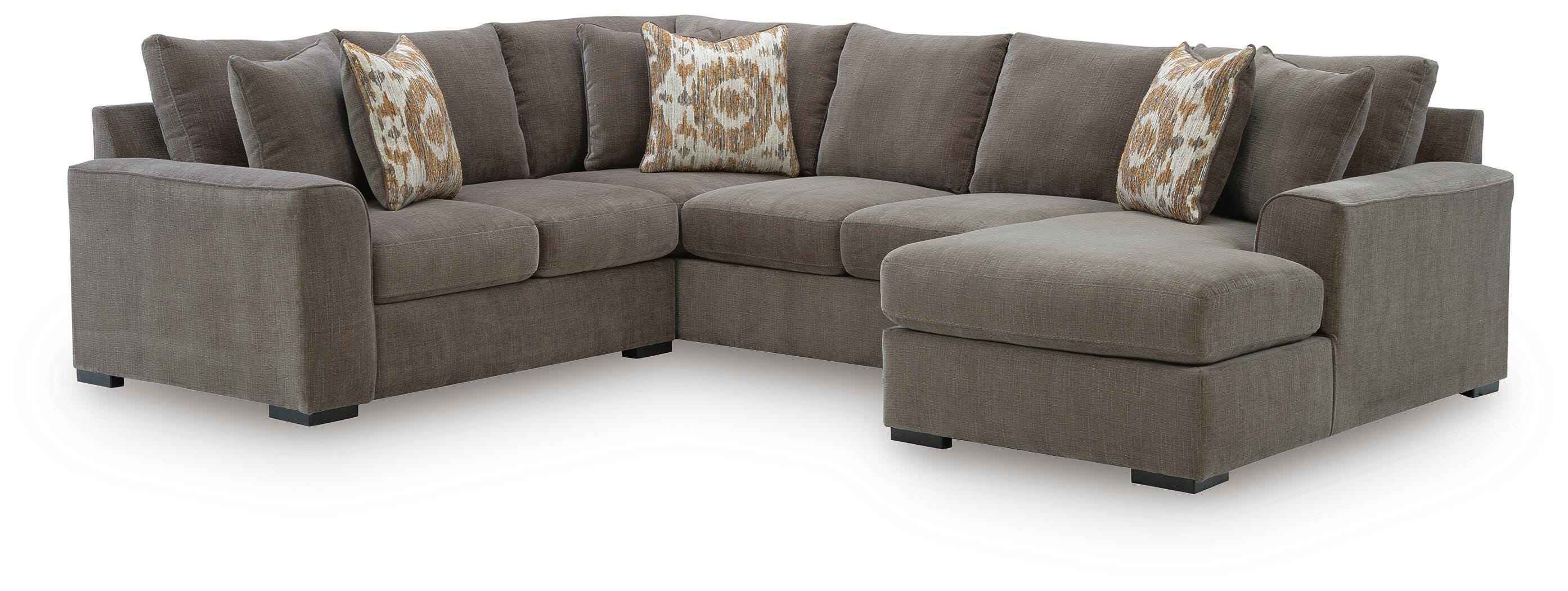Larson Levee Espresso 3-Piece Sectional - Image 3