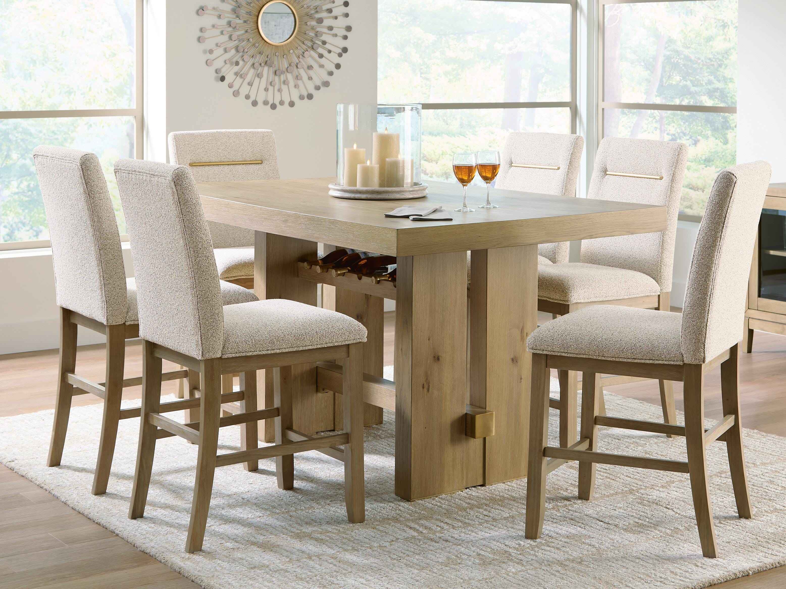 Lasinger Light Brown Counter Height Set - Image 3