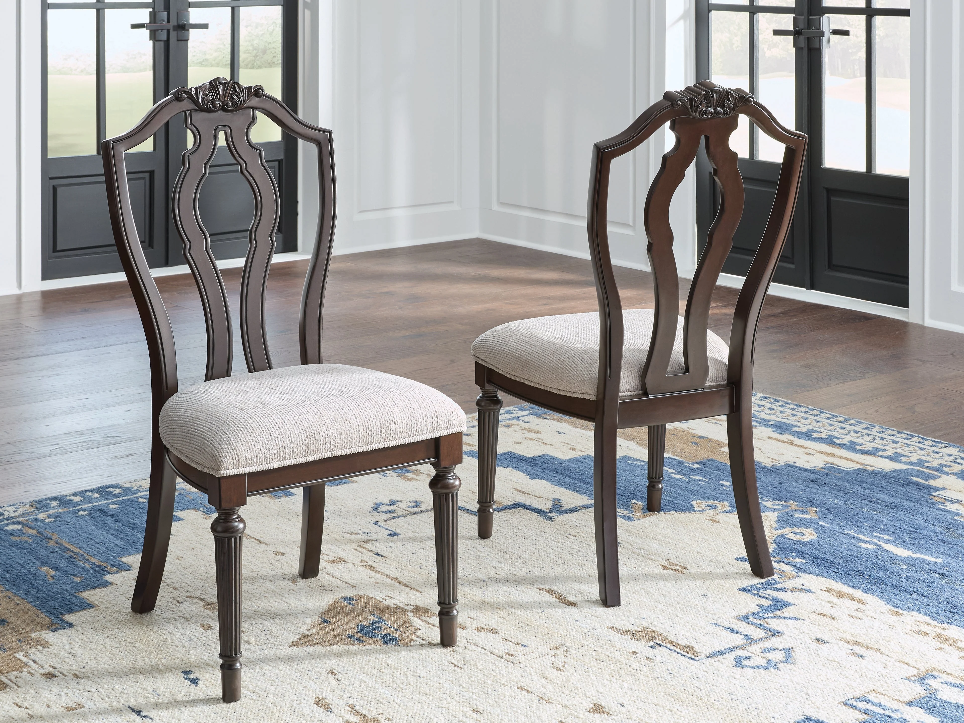 Lavinton Brown Extension Dining Table and 4 Chairs - Image 16
