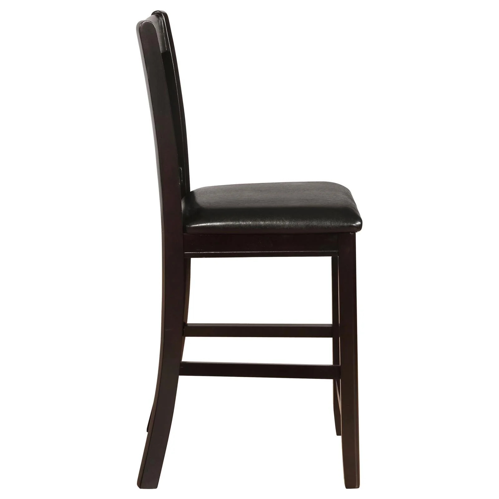 Lavon Black/Espresso Upholstered Counter Height Stools, Set of 2 - Image 8