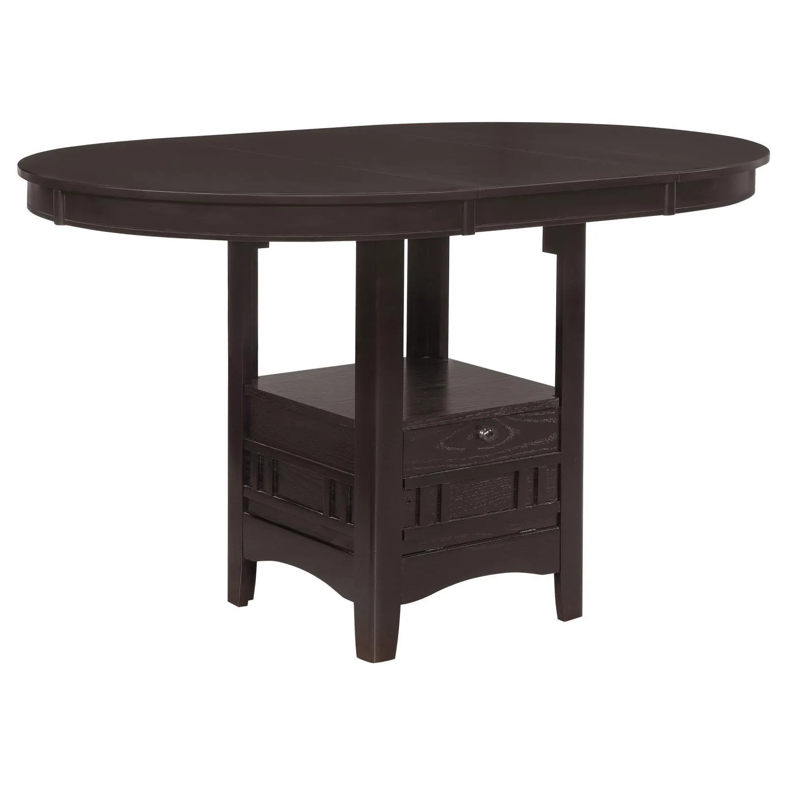 Lavon Espresso/Black 5-Piece Counter Height Dining Set - Image 2