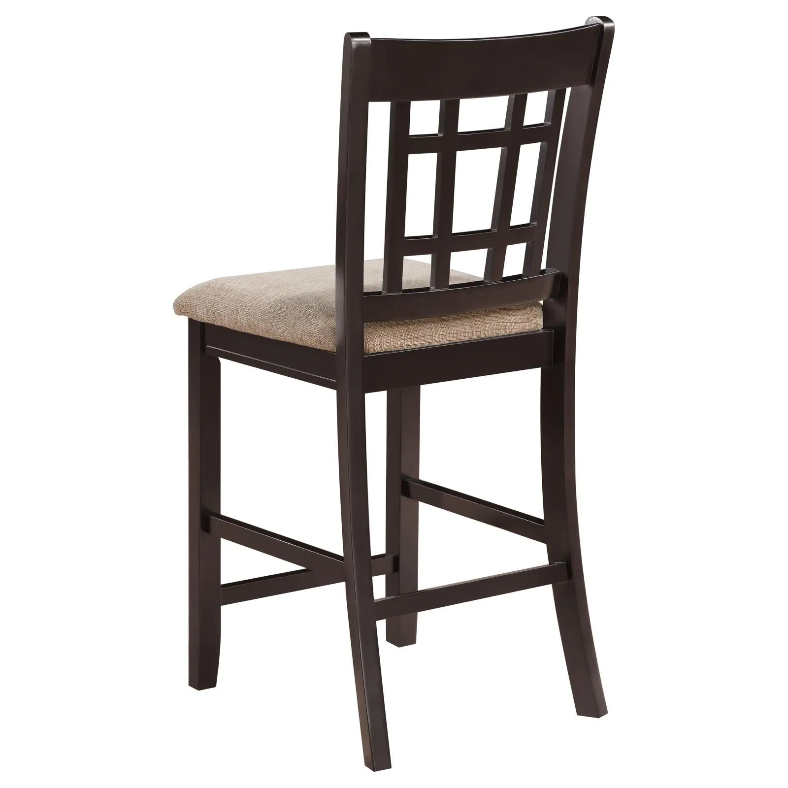 Lavon Light Chestnut and Espresso Counter Height Dining Set - Image 7