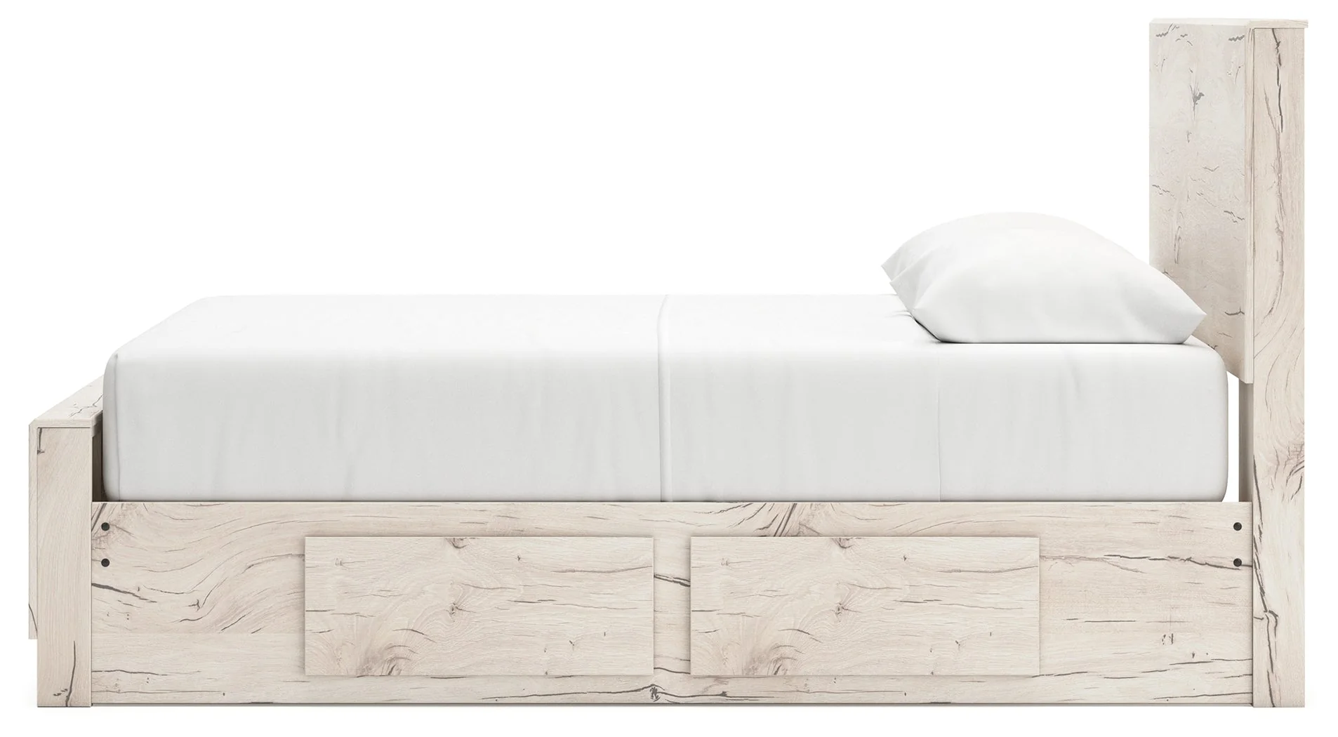 Lawroy Light Natural Full Storage Platform Bed with 4 Drawers - Image 9