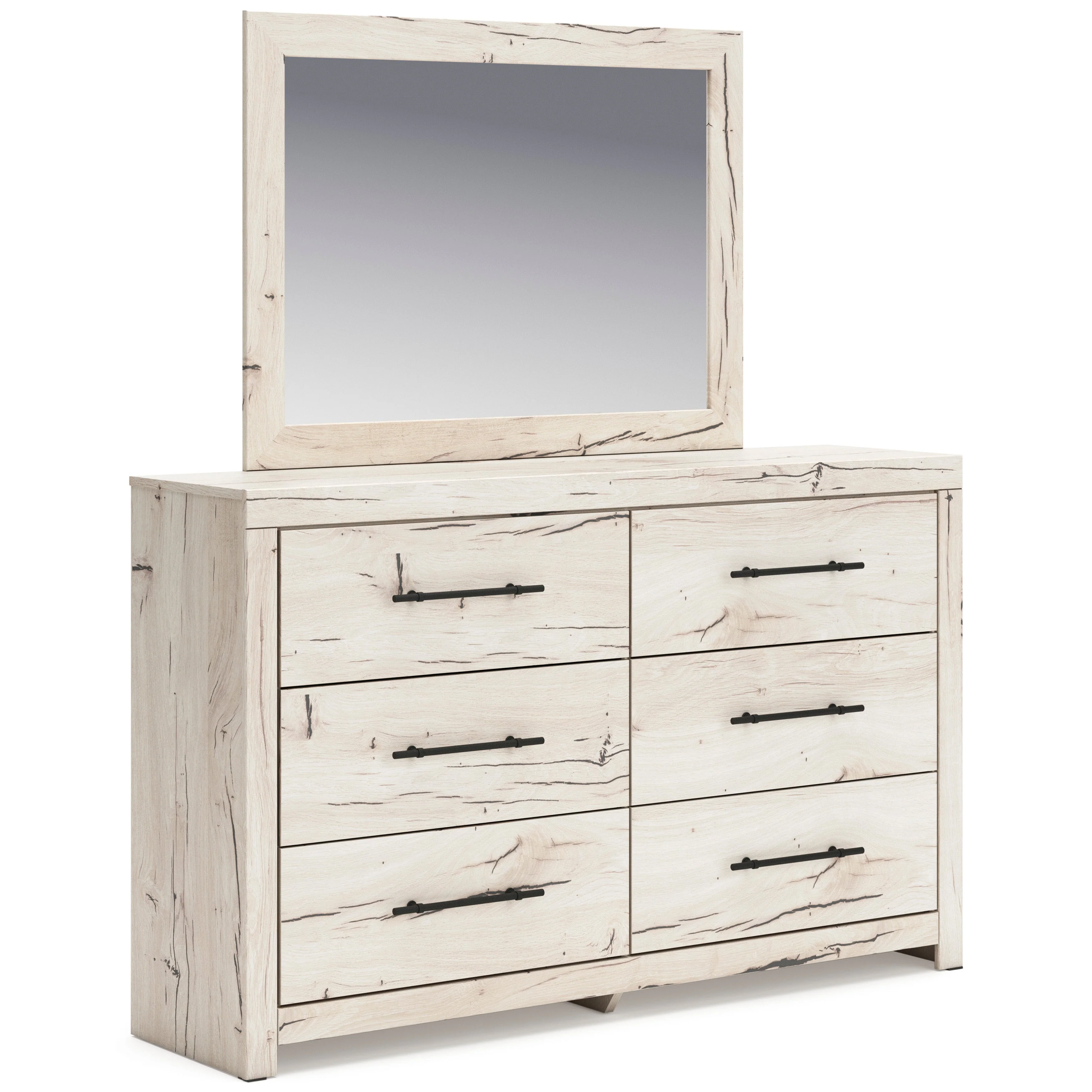 Lawroy Light Natural Panel Bedroom Set - Image 11