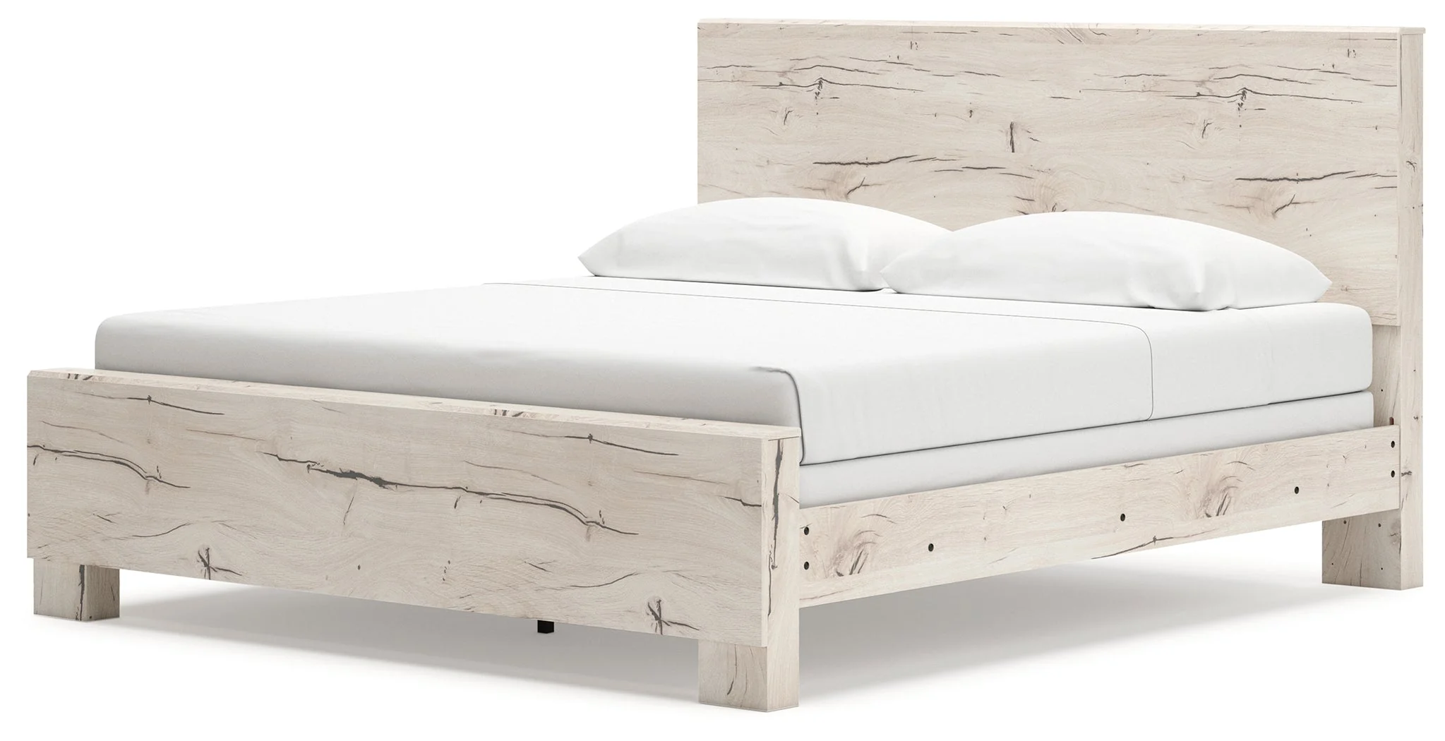 Lawroy Light Natural Panel Bedroom Set - Image 3