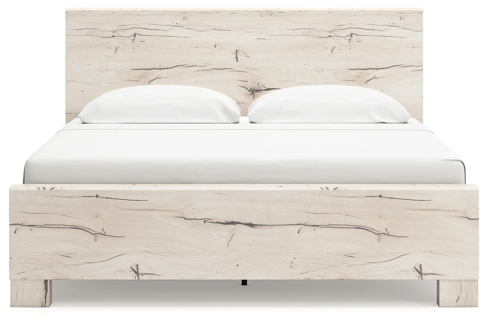 Lawroy Light Natural Panel Bedroom Set - Image 4