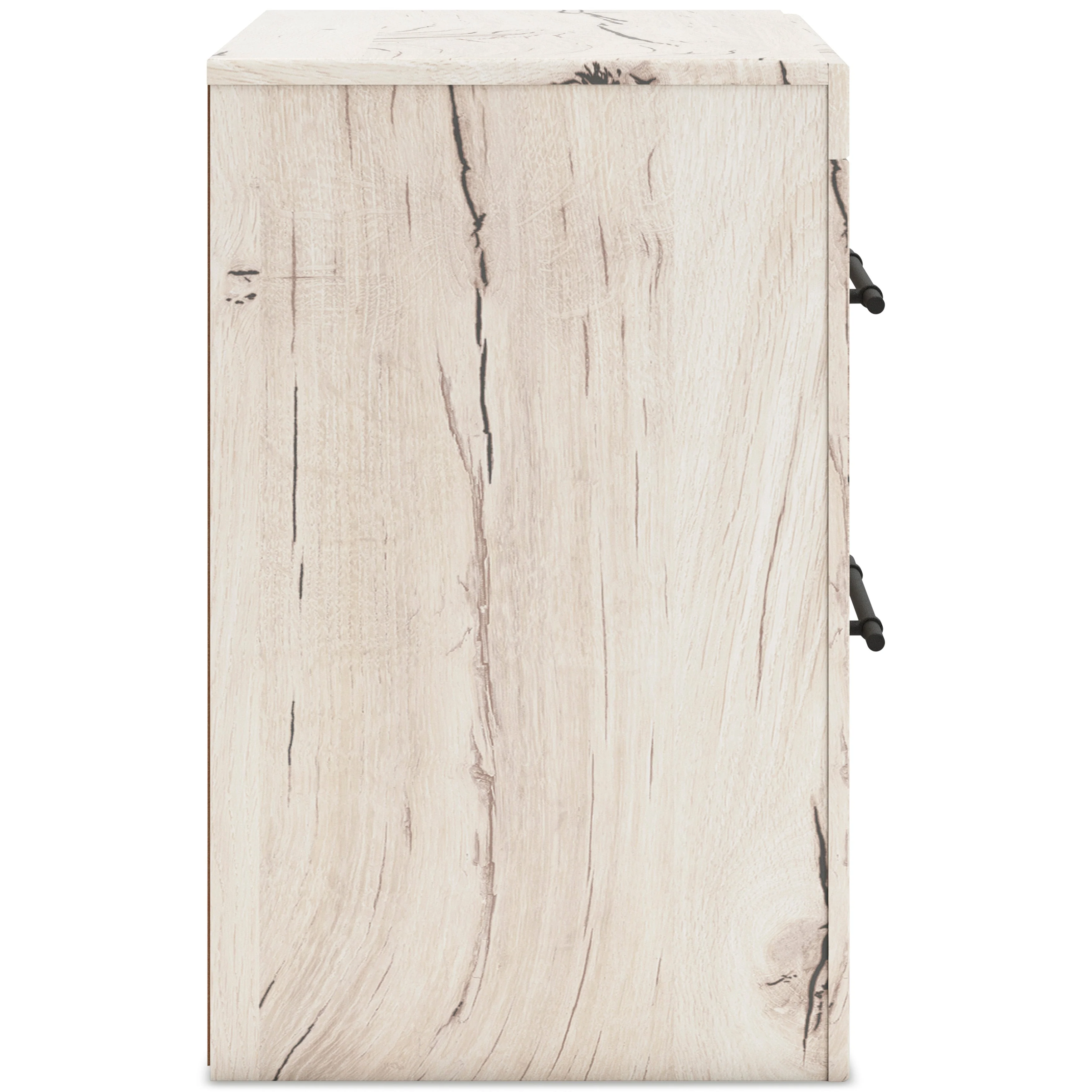 Lawroy Light Natural Storage Panel Bedroom Set with 2 One-Side Drawers - Image 13