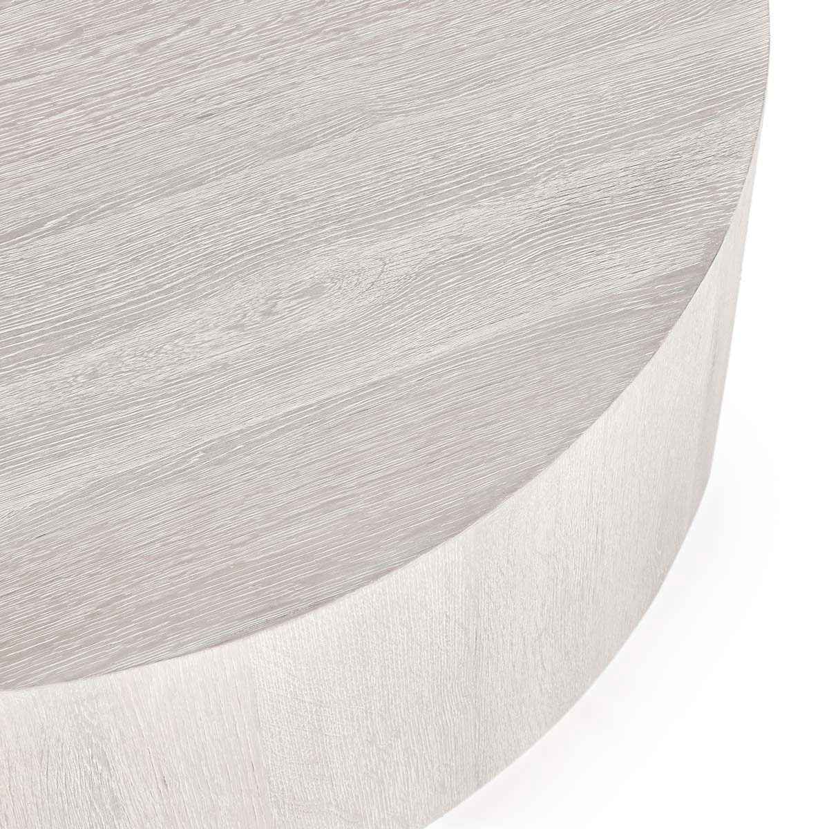 Layne Coffee Table with Casters - Milk White - Image 2