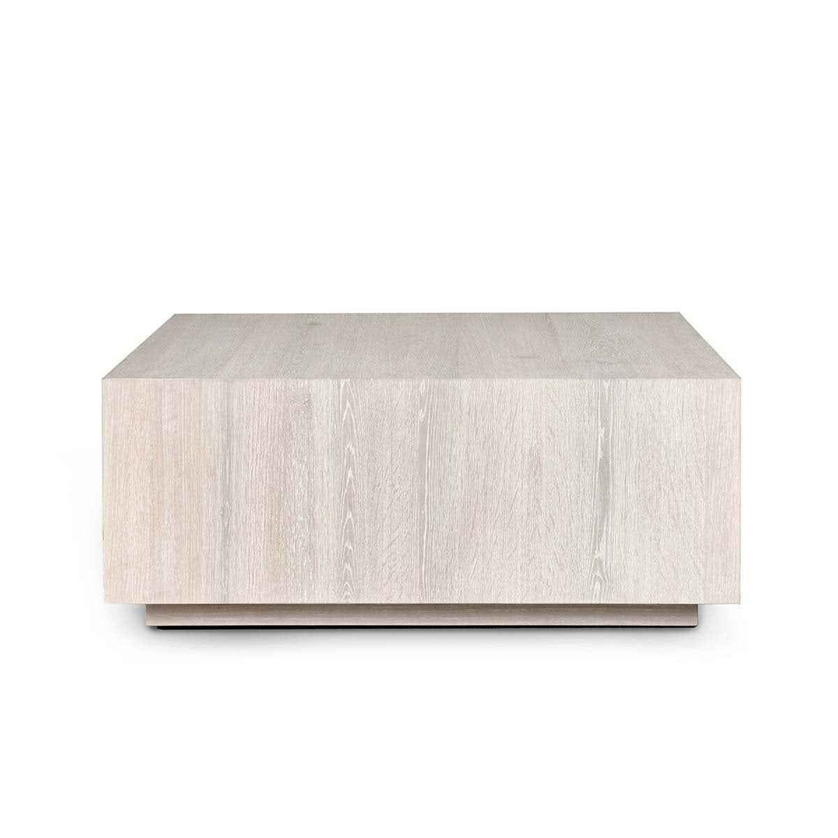 Layne Coffee Table with Casters - Milk White - Image 2