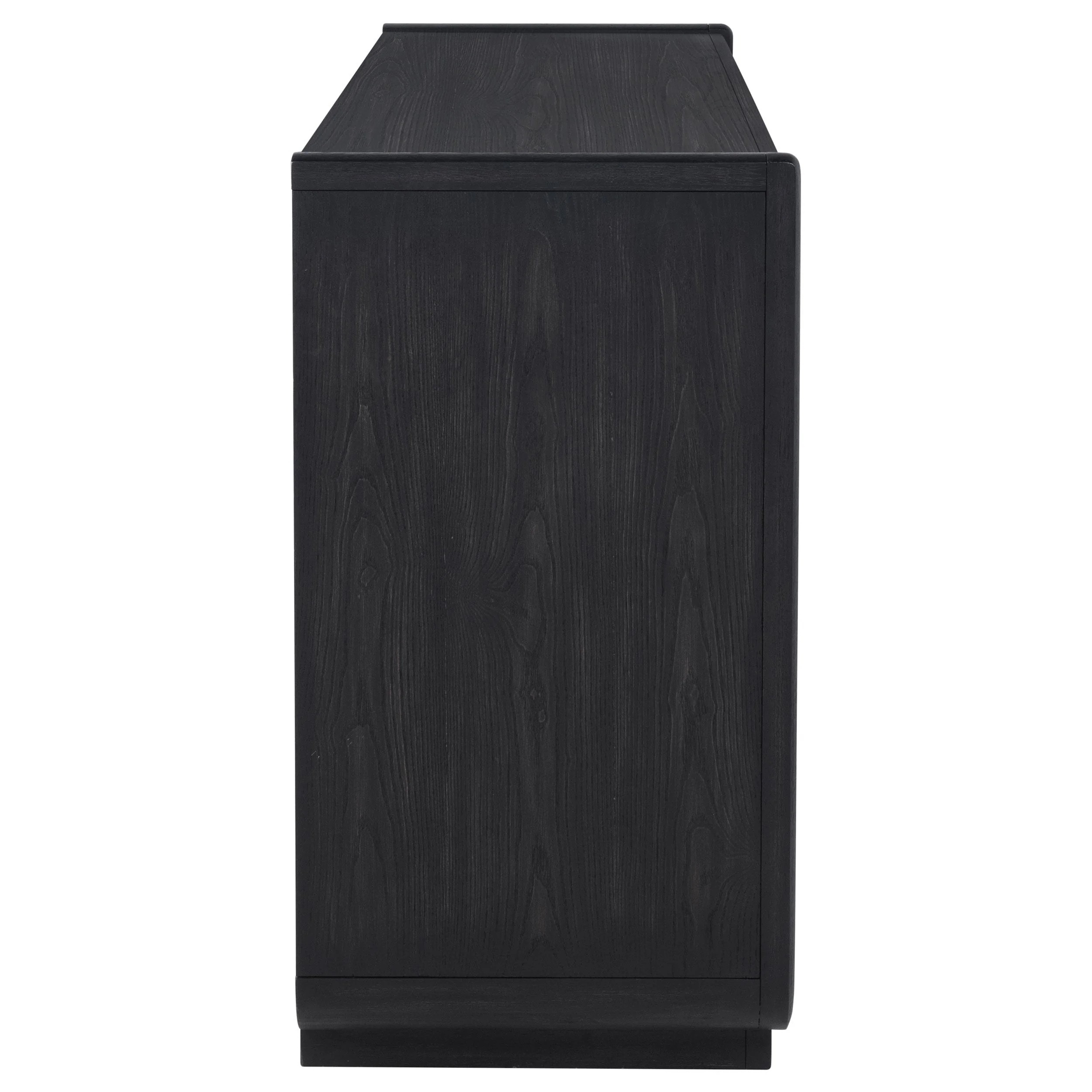 Leandro Burnished Black 2-drawer Dining Sideboard Server - Image 8