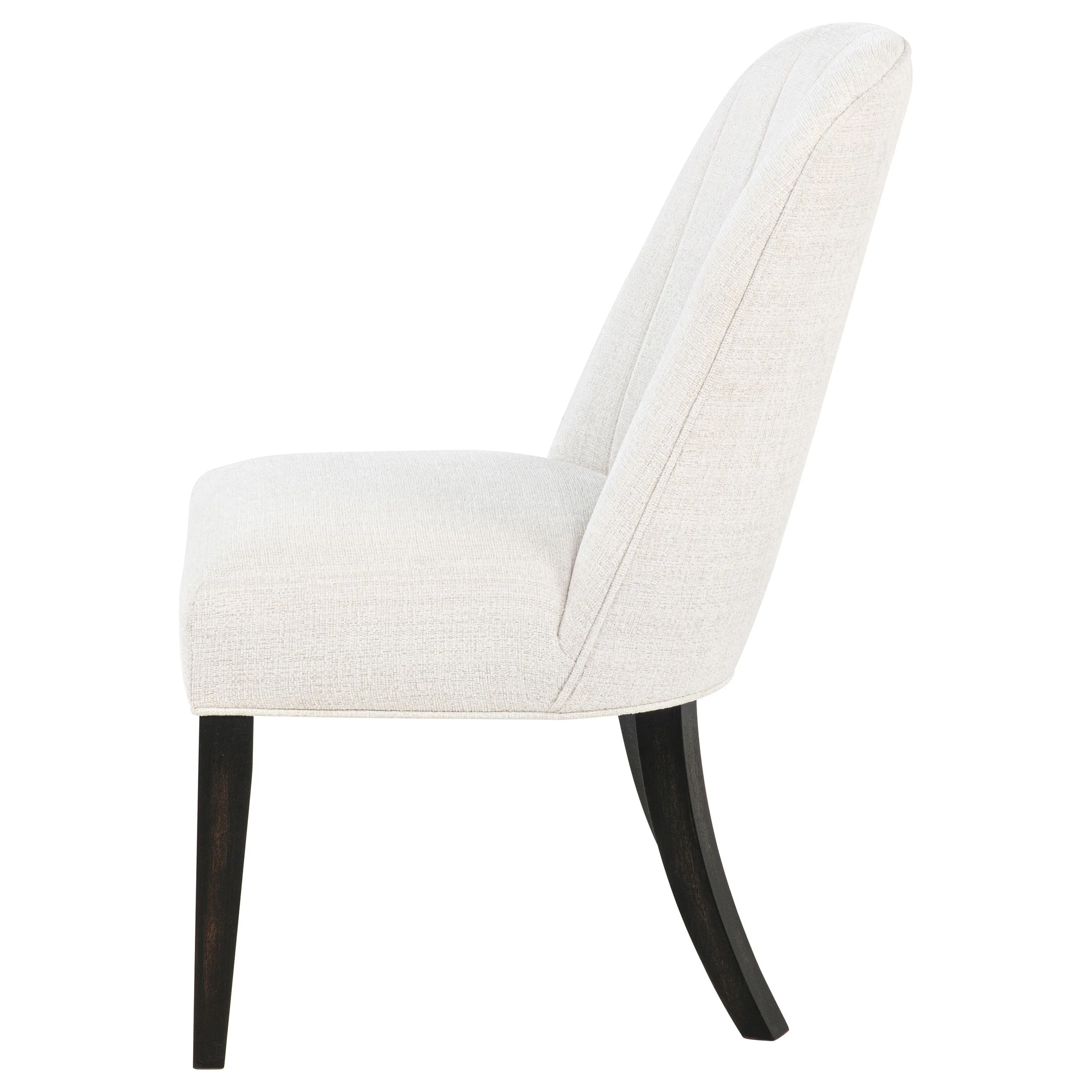 Leandro Cream/Burnished Black Upholstered Dining Side Chair (Set of 2) - Image 5