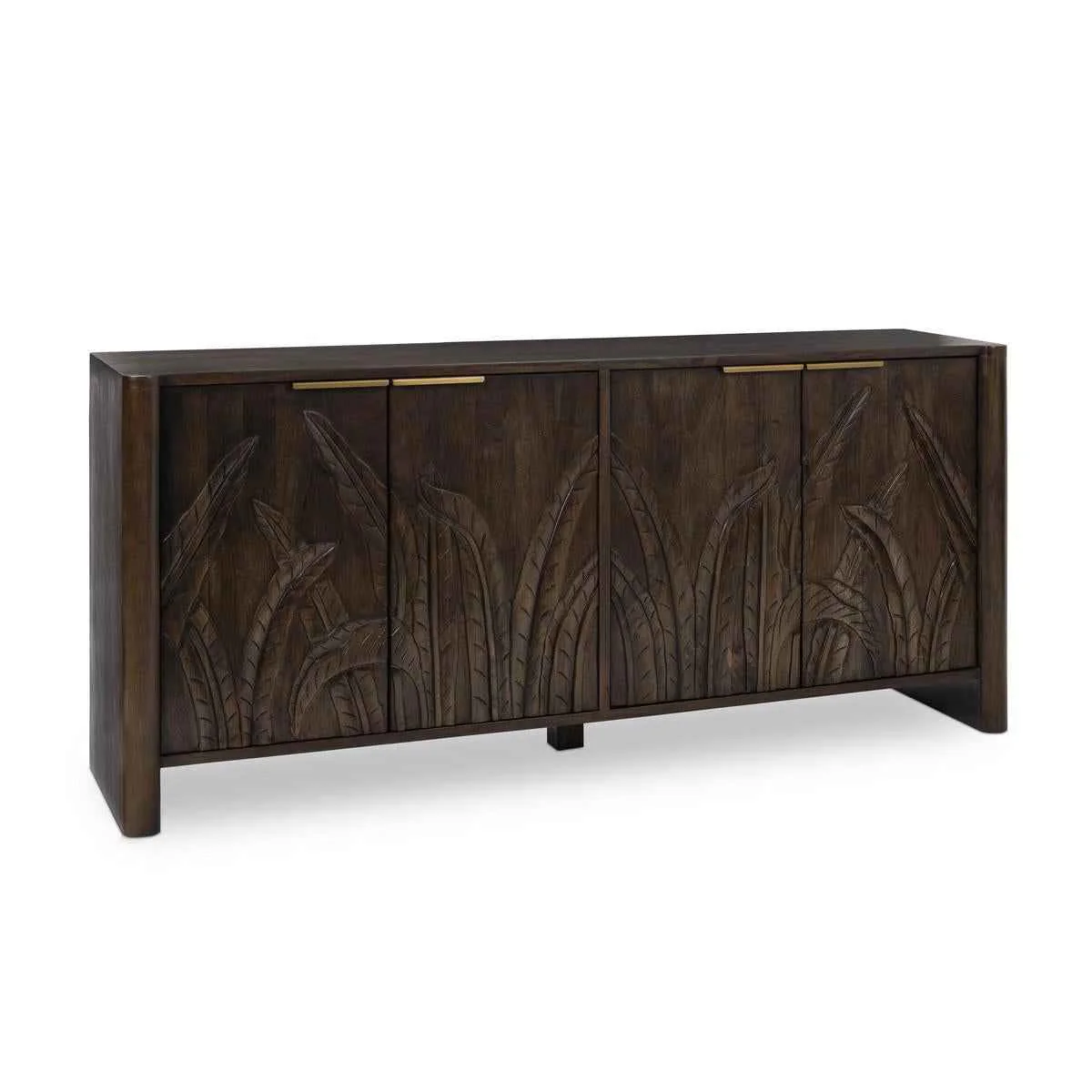 Ledro 4 Door Buffet - Dark Brown