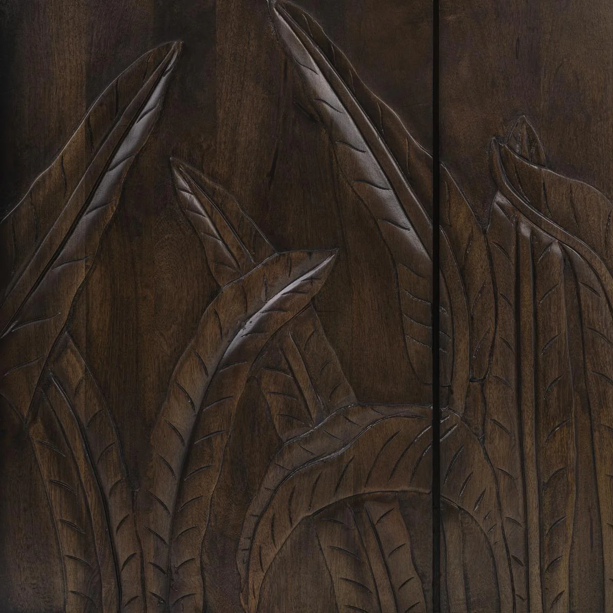 Ledro 4 Door Buffet - Dark Brown - Image 6