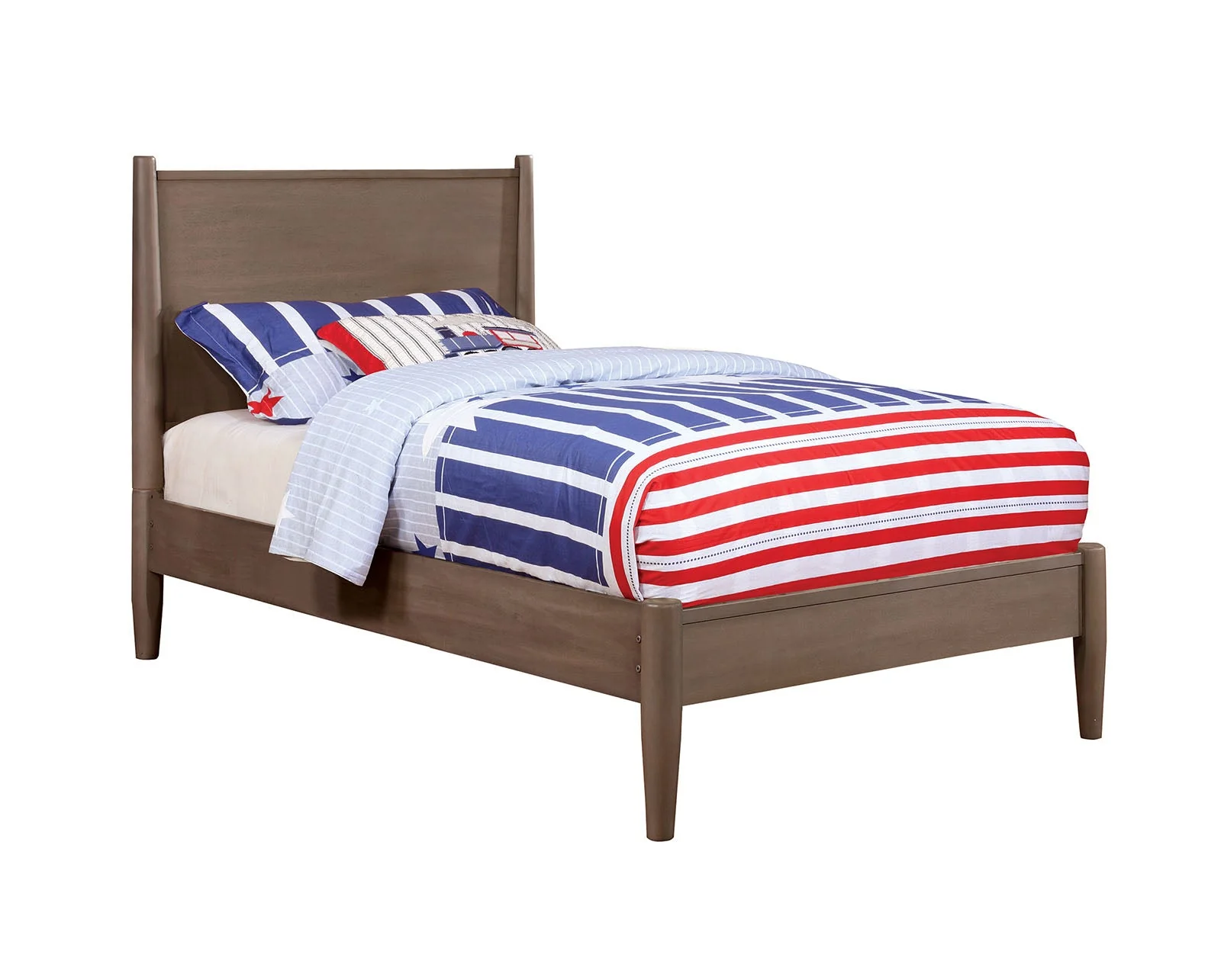 Lennart Gray Twin Bed - Image 2