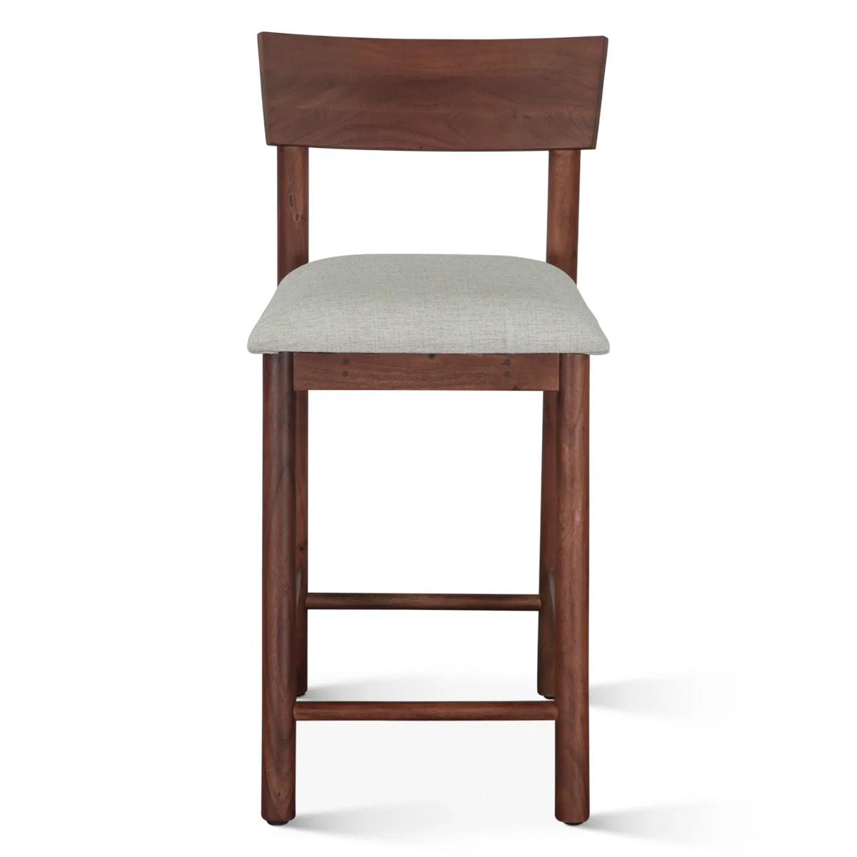 Lenox 18" Upholstered Counter Chair in Walnut - Image 12