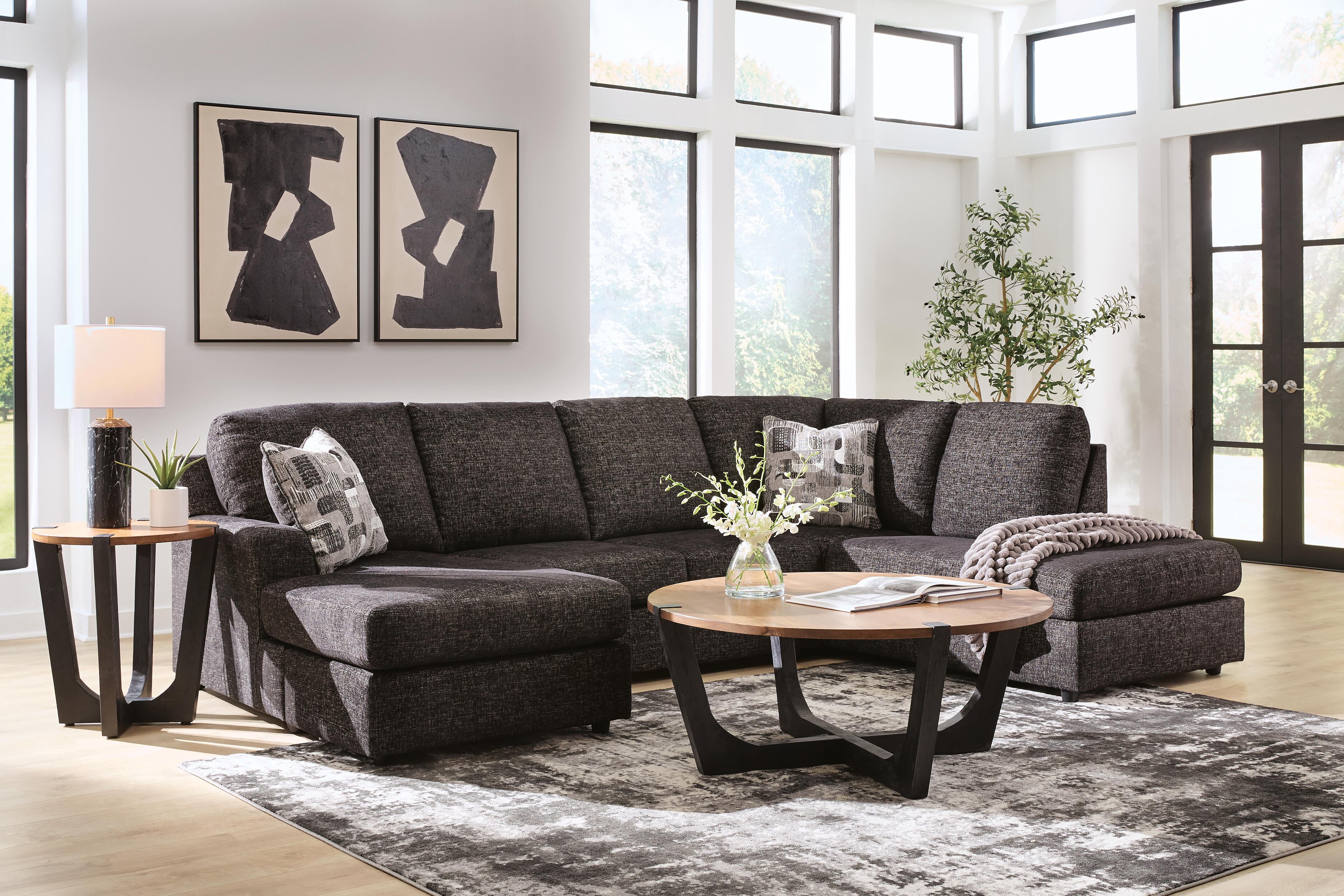 Lentiz Onyx 2-Piece Sectional with Chaise - Image 4