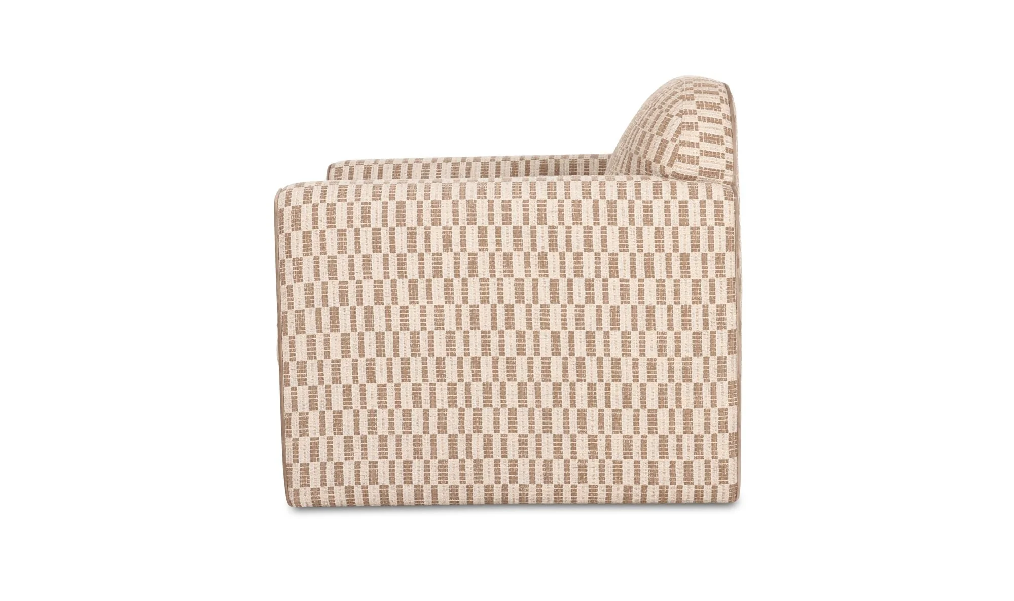 Leo Accent Chair Taupe - Image 3