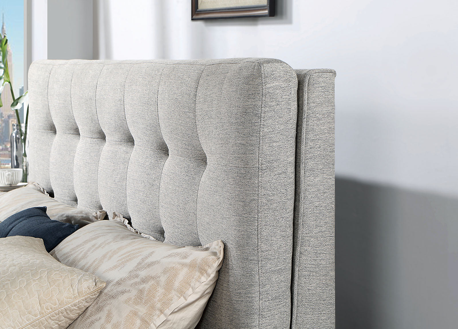 Leomin Gray Full Bed - Image 2