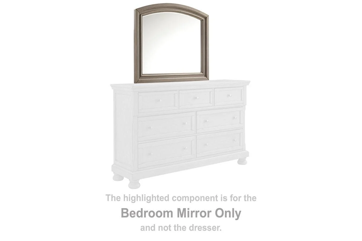 Lettner Light Gray Bedroom Mirror (Mirror Only) - Image 2