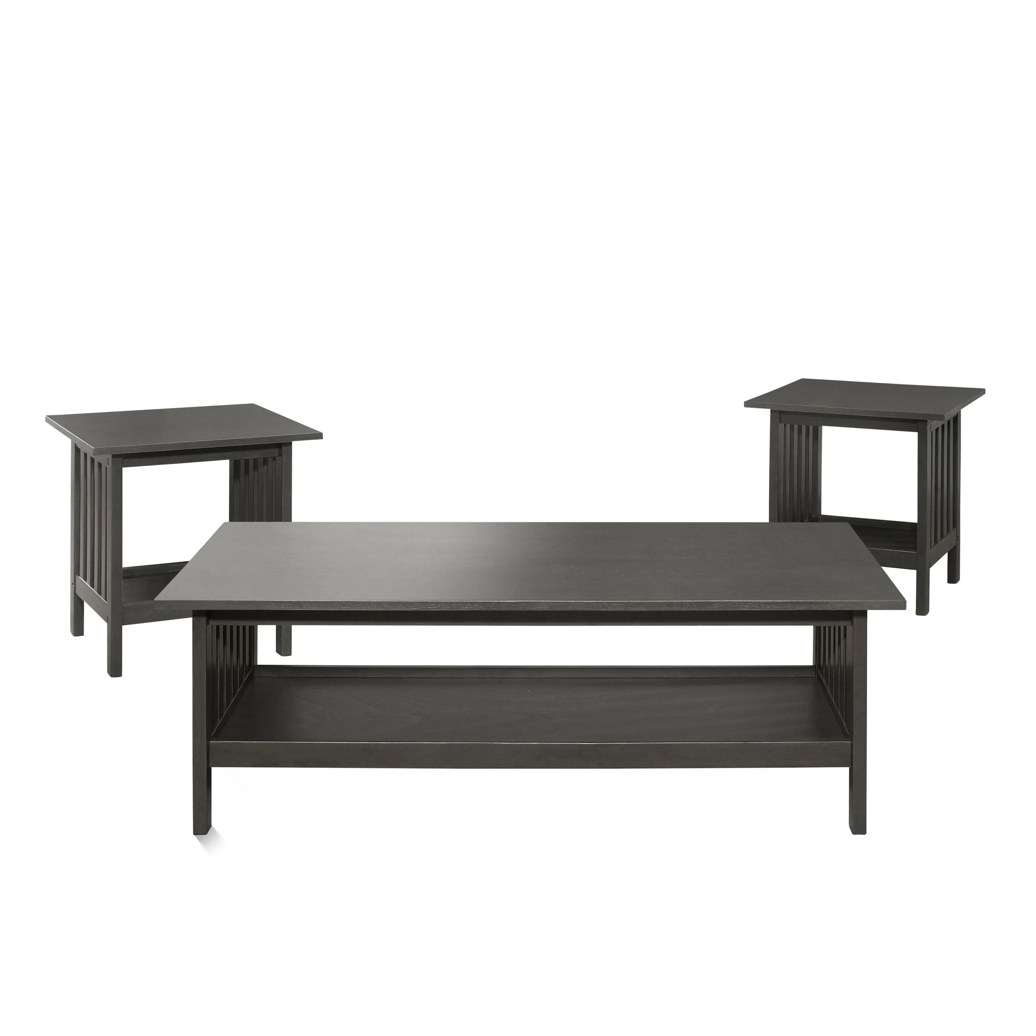 Lewiston Antique Gray 3-Piece Pack Occasional Set - Image 2