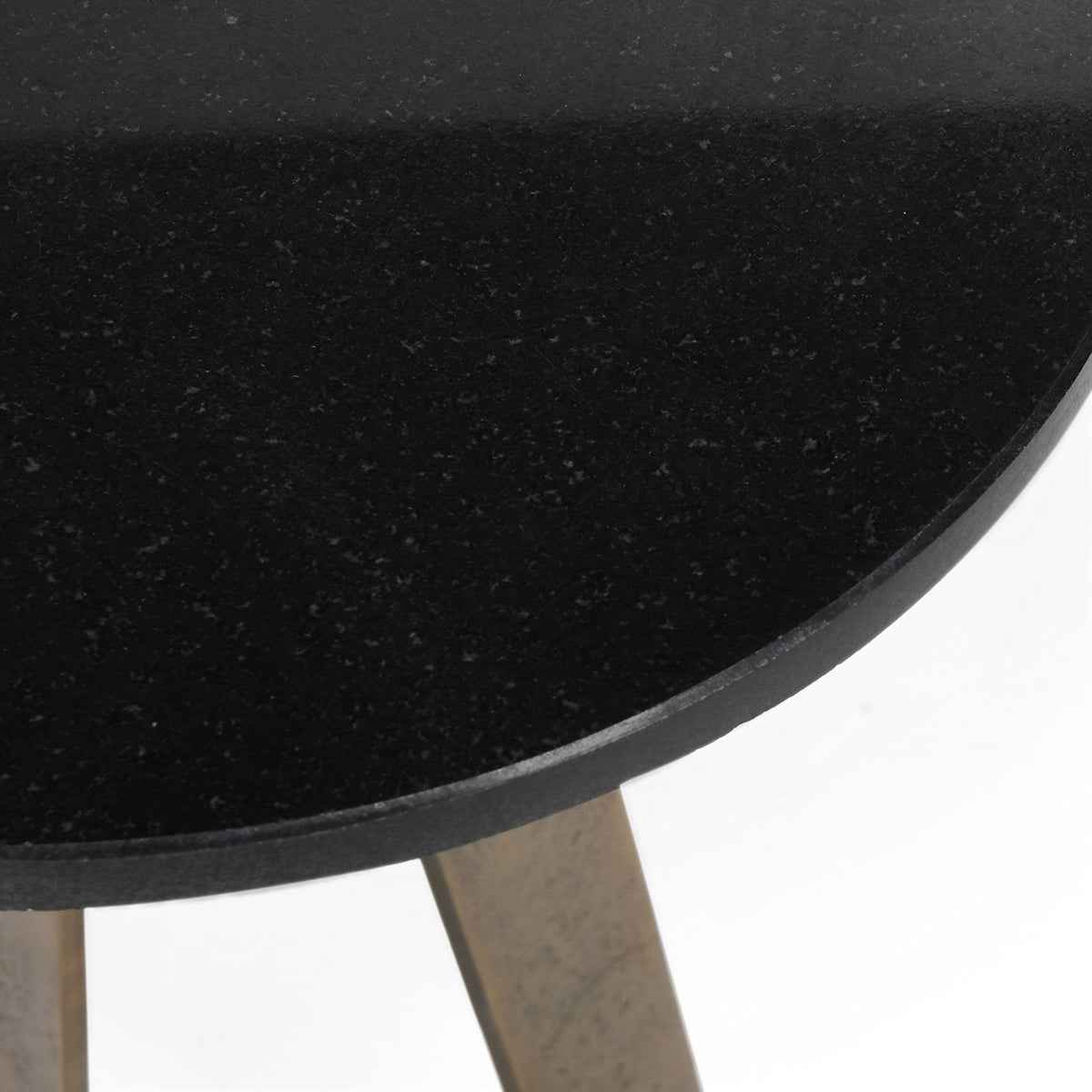 Leyton Accent Table - Black Marble - Image 3