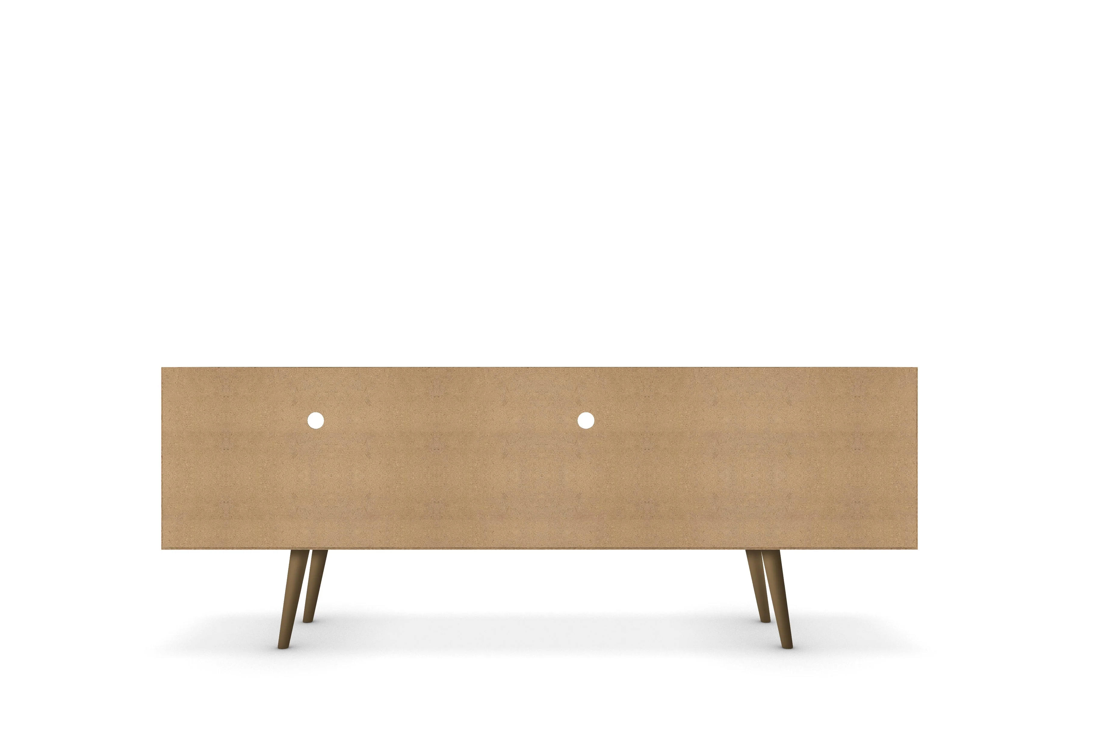 Liberty 70.86" Mid-Century Modern TV Stand in Black - Image 9