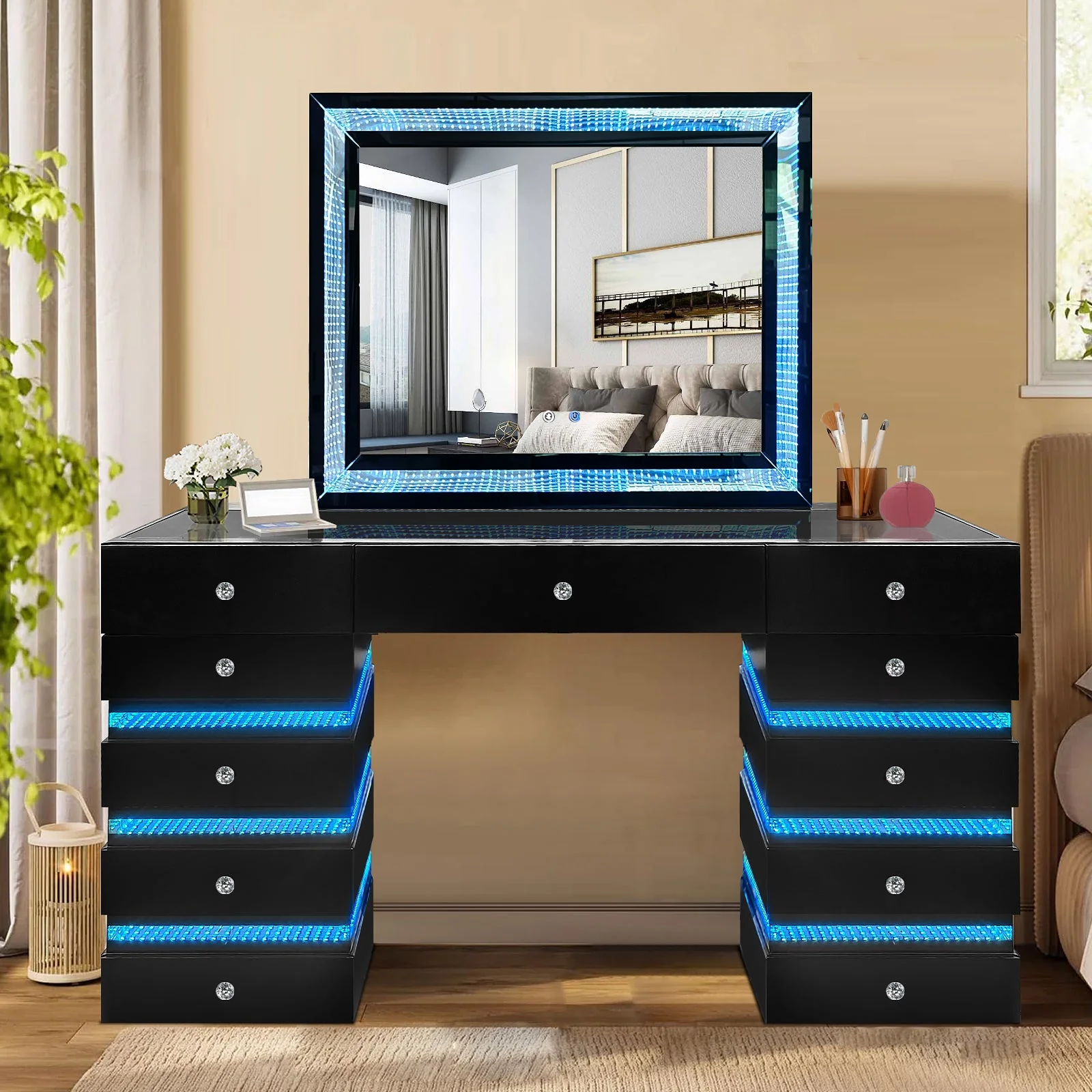 Lily Black Vanity Set - Image 3