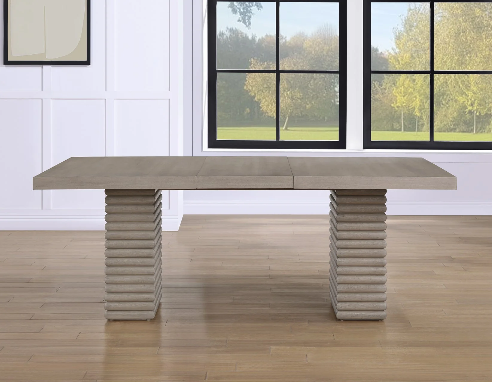 Lily Greige Dining Room Set - Image 5