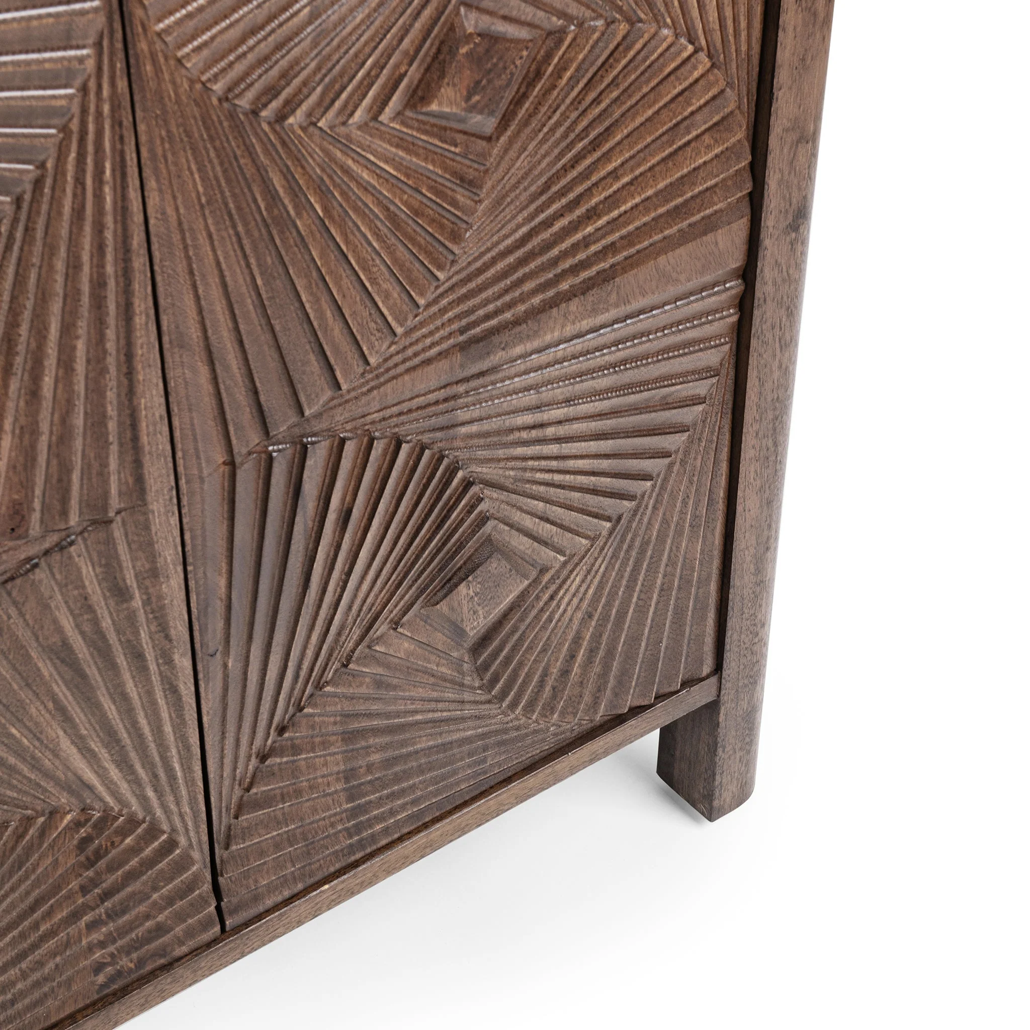 Lina 4 Door Cabinet - Kona Brown - Image 6