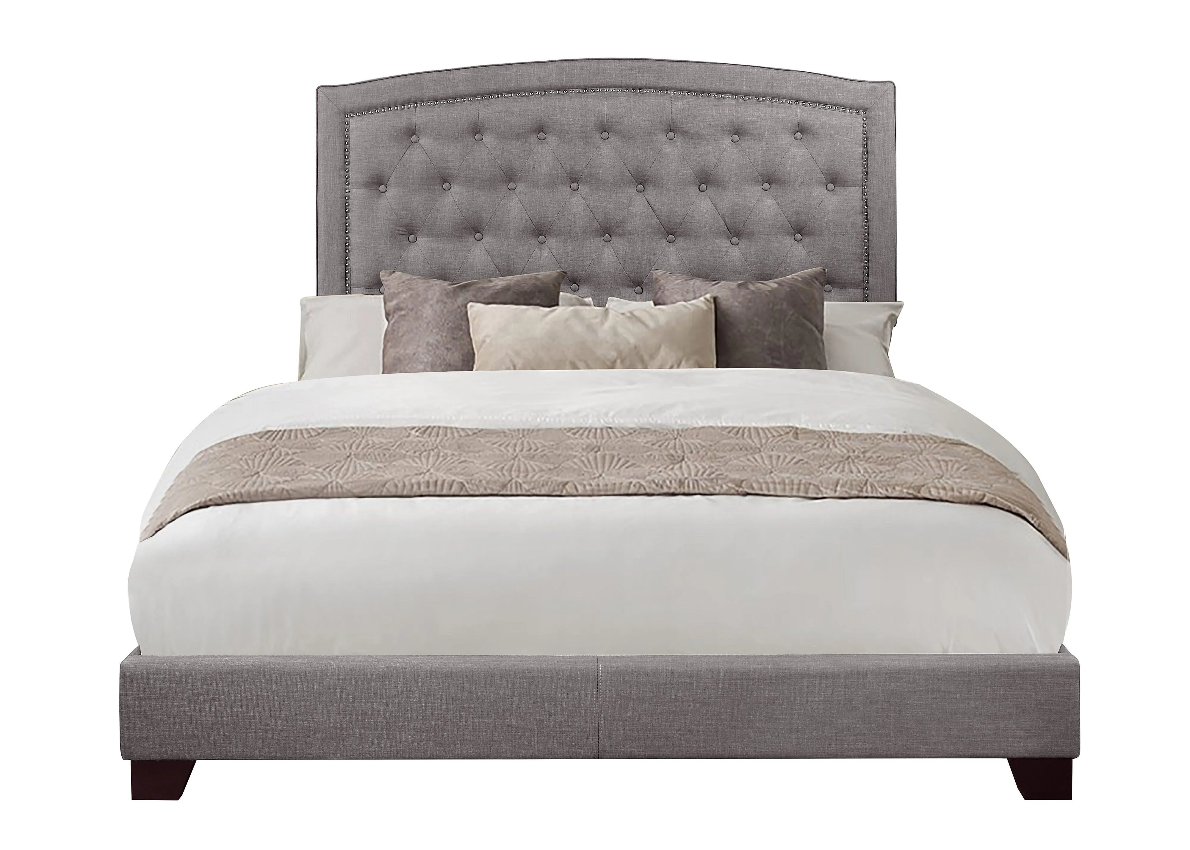Linda Gray Full Upholstered Bed - Image 2