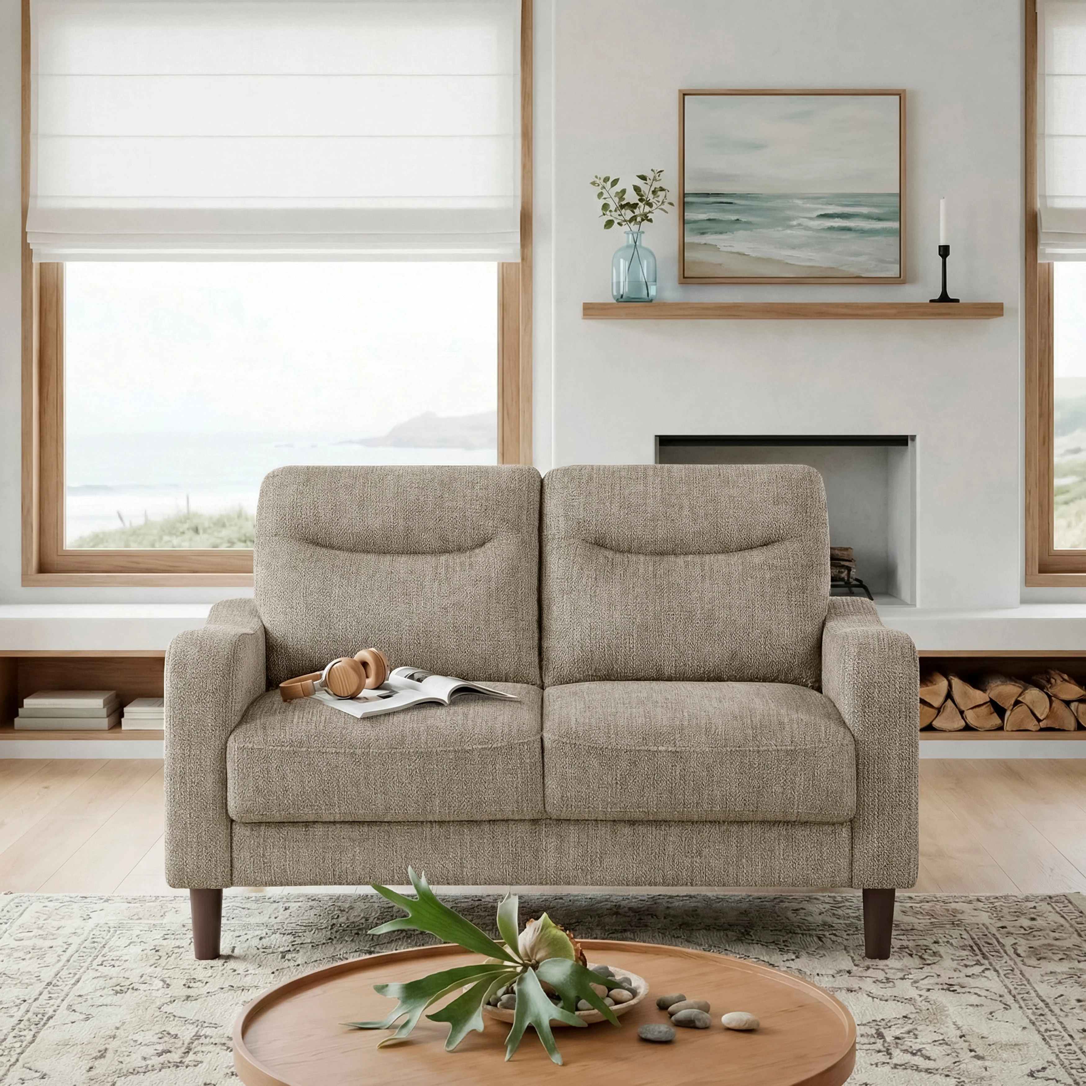 Linden Brown Sofa & Loveseat - Image 15