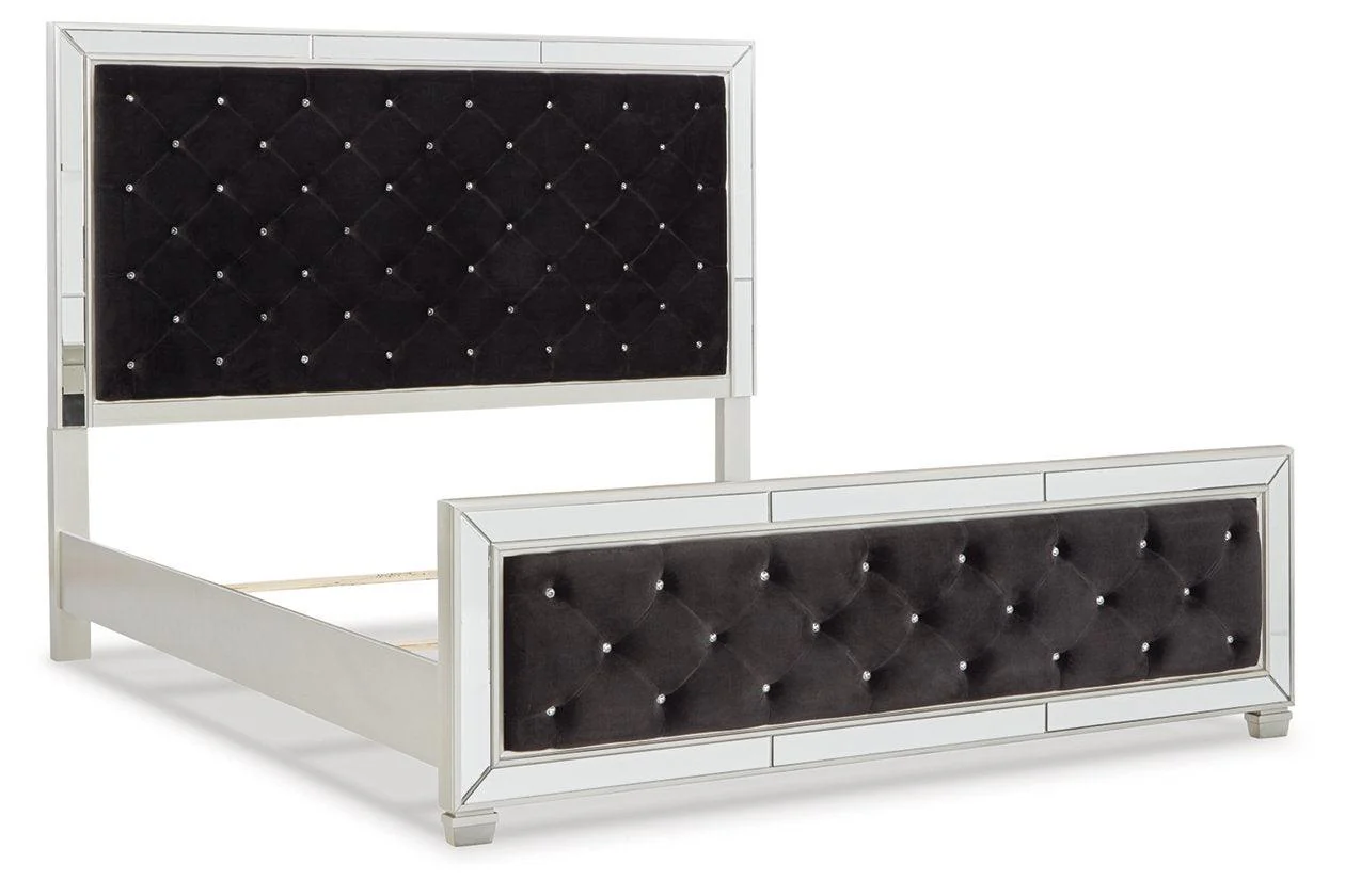 Lindenfield Silver Queen Upholstered Bed - Image 2