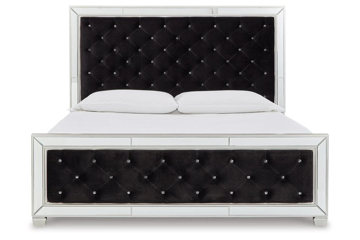 Lindenfield Silver Queen Upholstered Bed - Image 3