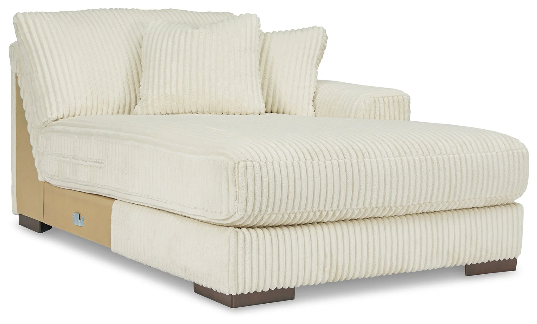 Lindyn Ivory 2-Piece Super Chaise - Image 9