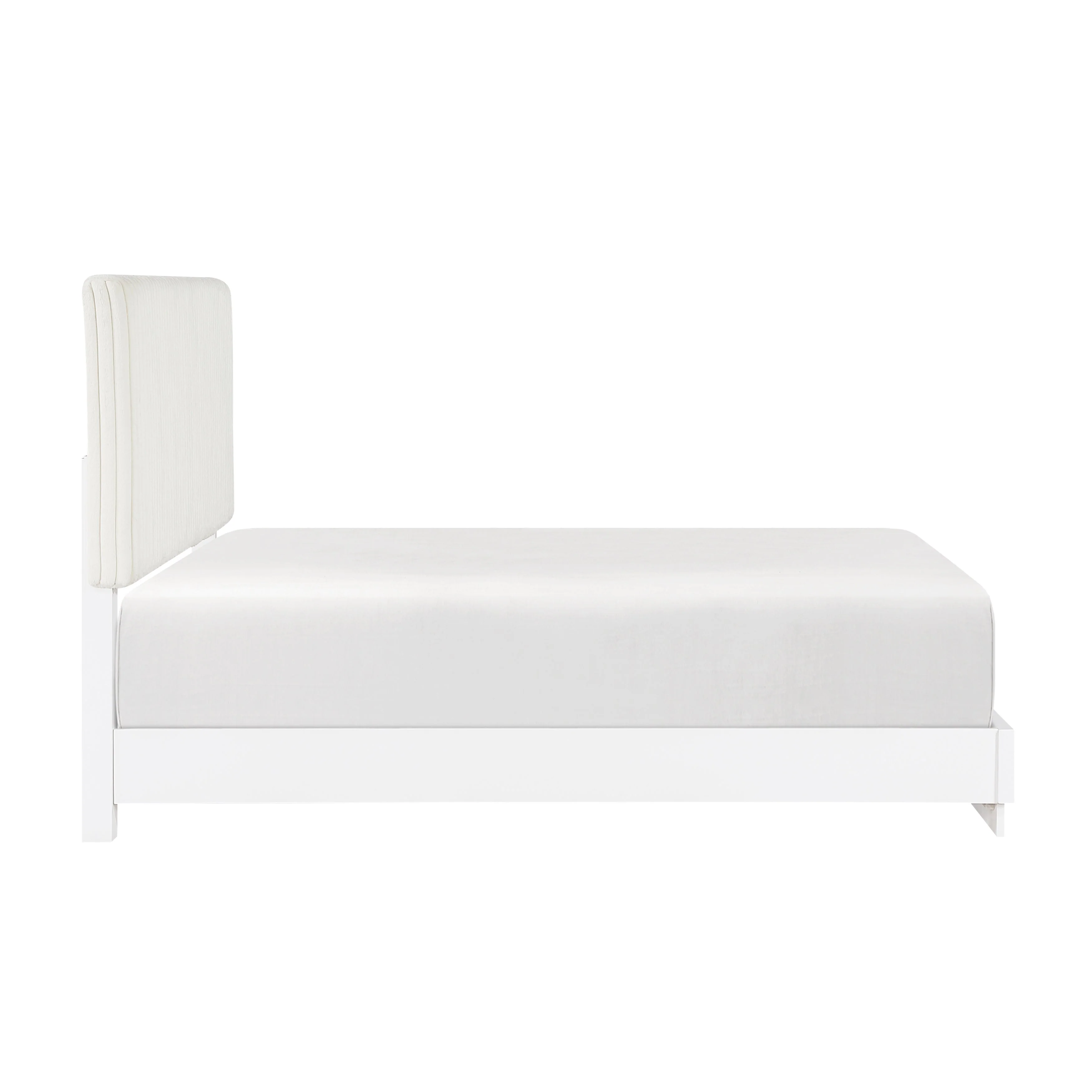 Linea Pearl White Panel Bedroom Set - Image 7