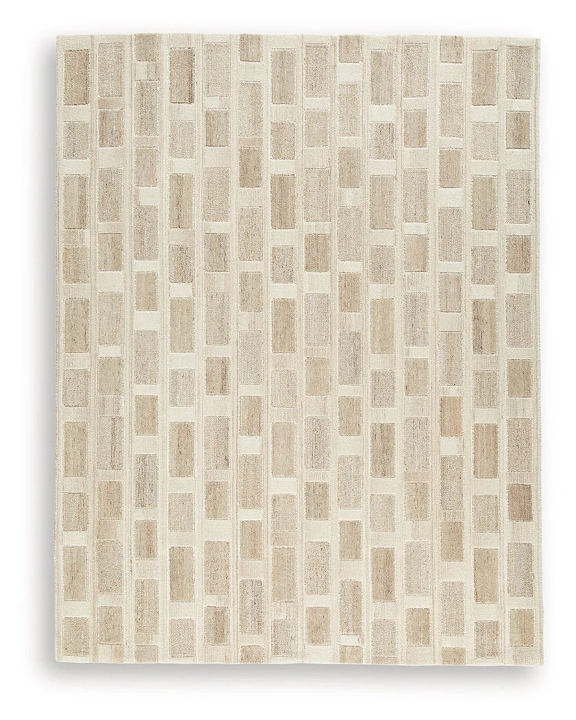 Lisgrove Tan/Brown/White Large Rug - Image 2