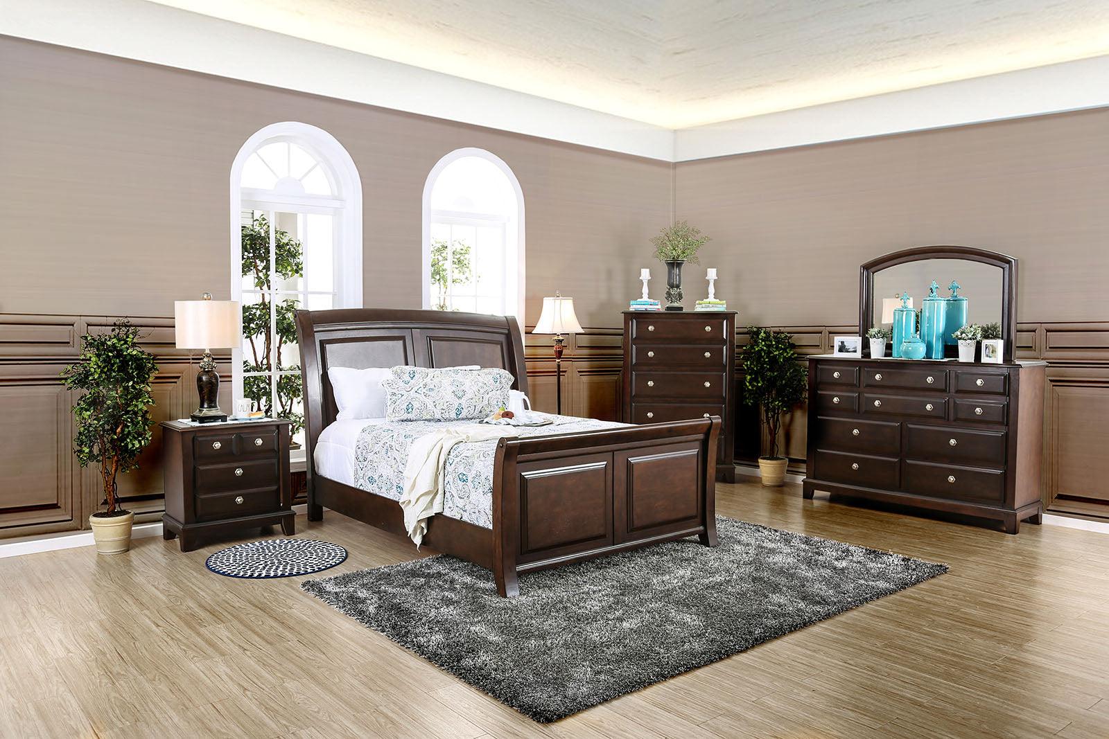 Litchville Brown Cherry Mirror - Image 3
