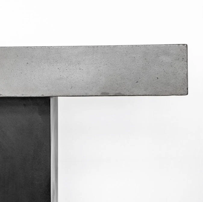 Lithic Outdoor Bar Table Dark Grey - Image 8