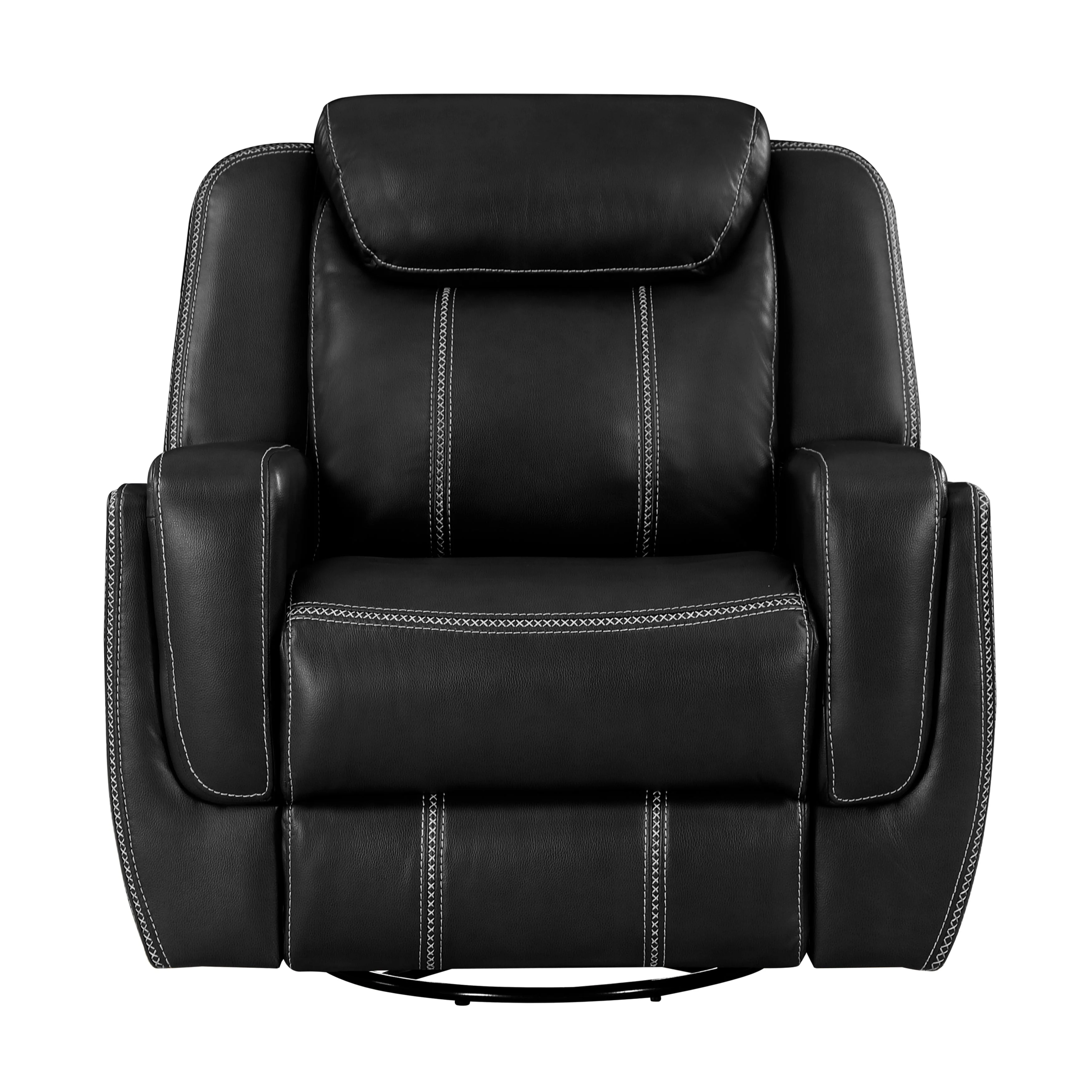 Littleton Black Double Reclining Living Room Set - Image 14