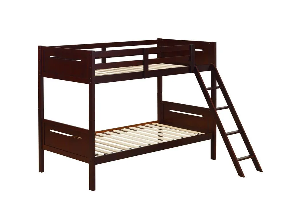 Littleton Espresso Twin/Twin Bunk Bed - Image 3