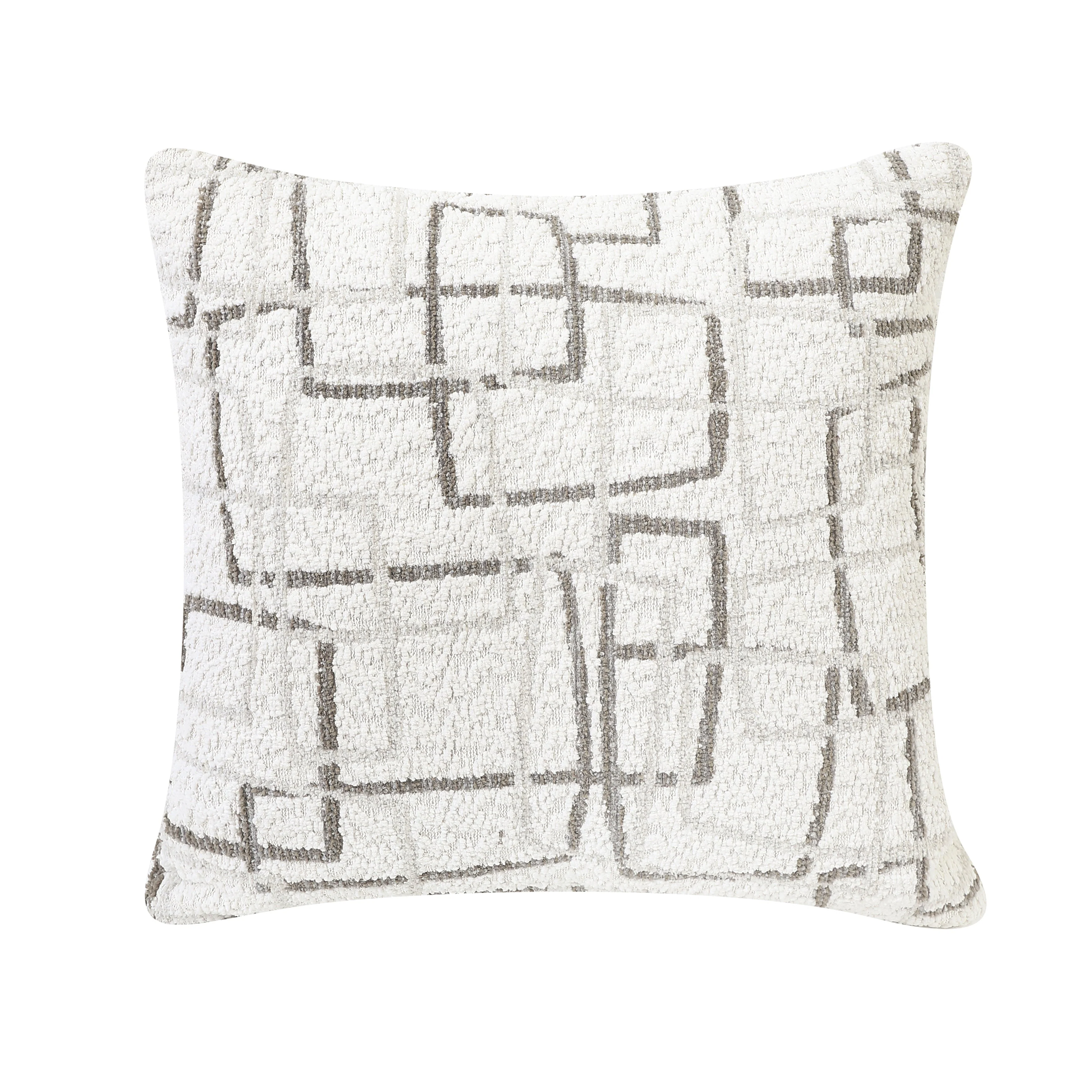 Livia Beige 3-Piece Sectional with Ottoman - Image 11