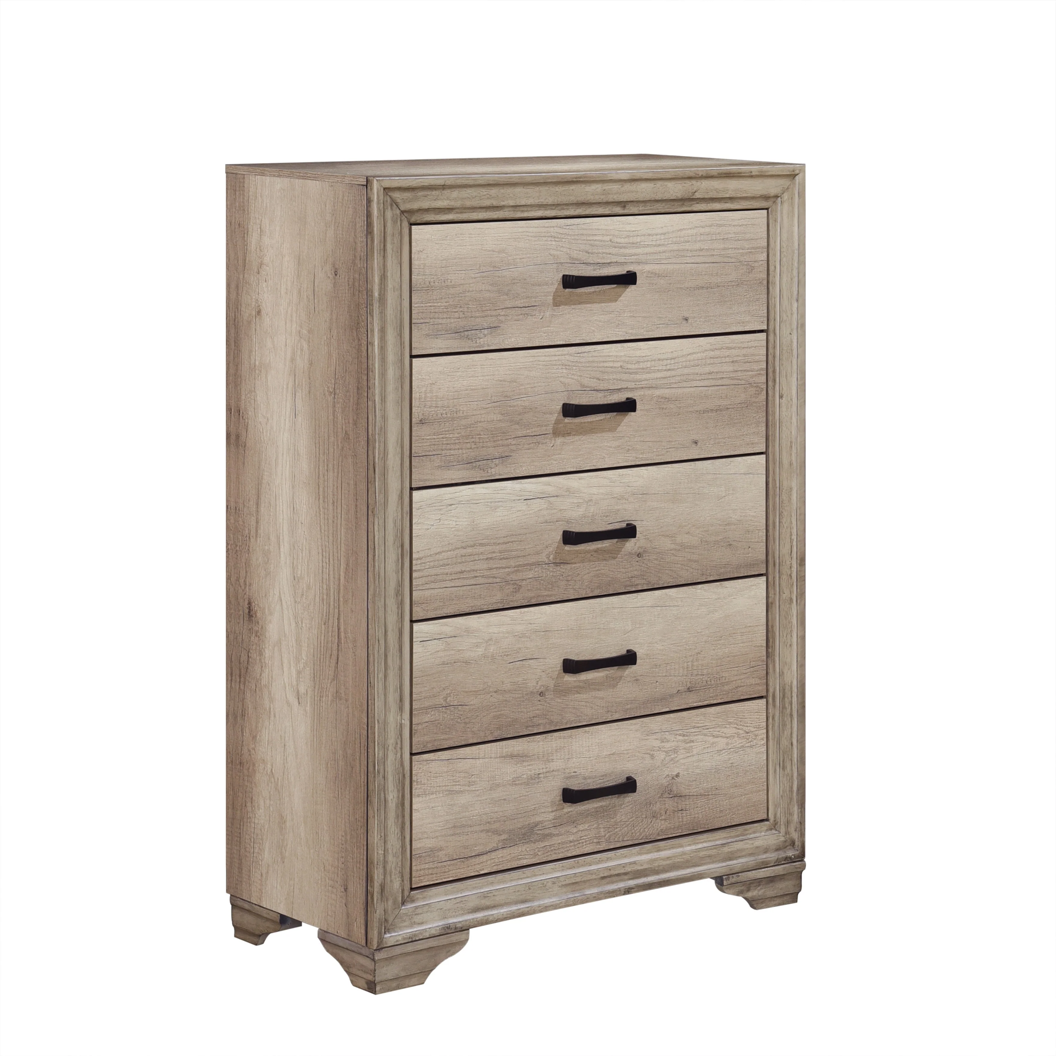 Lonan Natural California King Panel Bed - Image 5