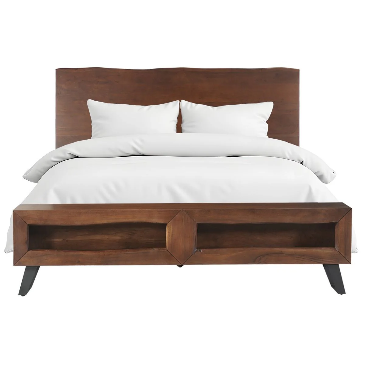 London Loft King Bed in Walnut - Image 11