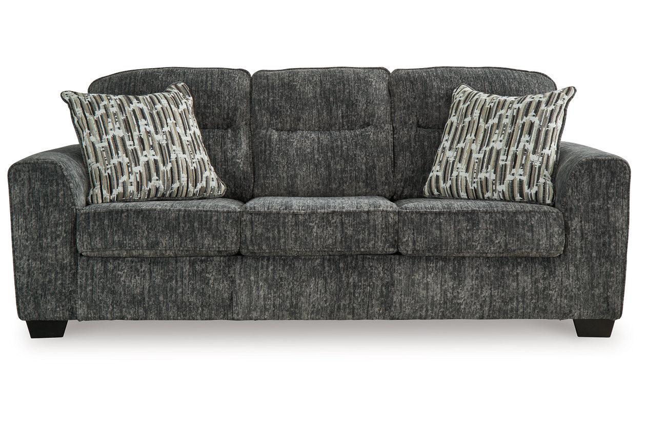 Lonoke Gunmetal Sofa, Loveseat, Oversized Chair and Ottoman - Image 13