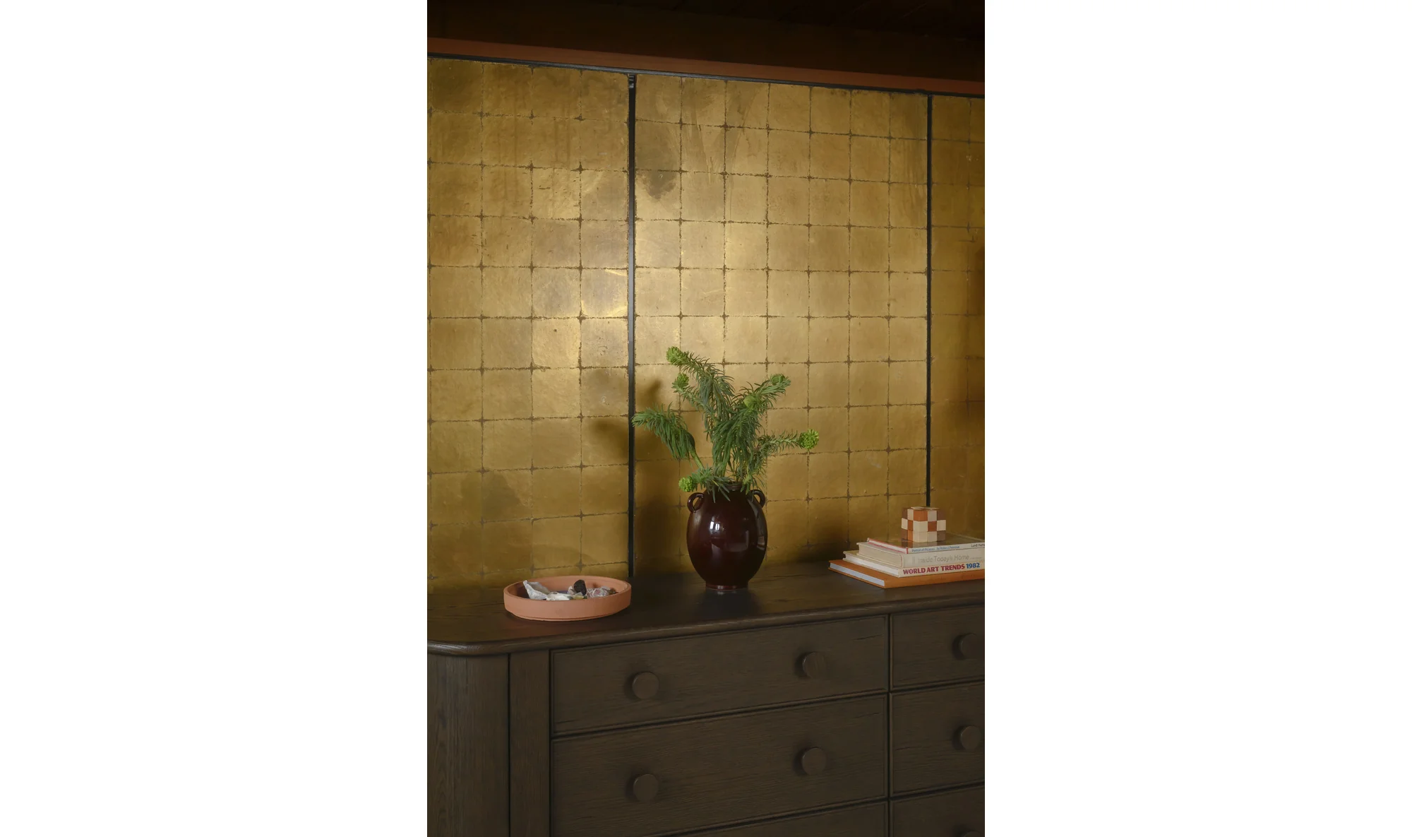 Loren 6 Drawer Dresser Dark Brown - Image 6