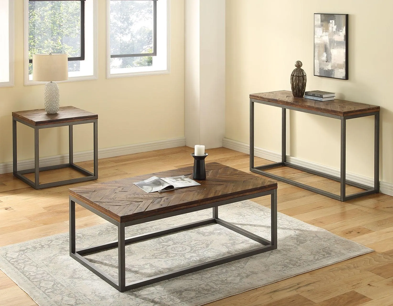 Lorenza 3-Piece Set (Cocktail & 2 End Tables)