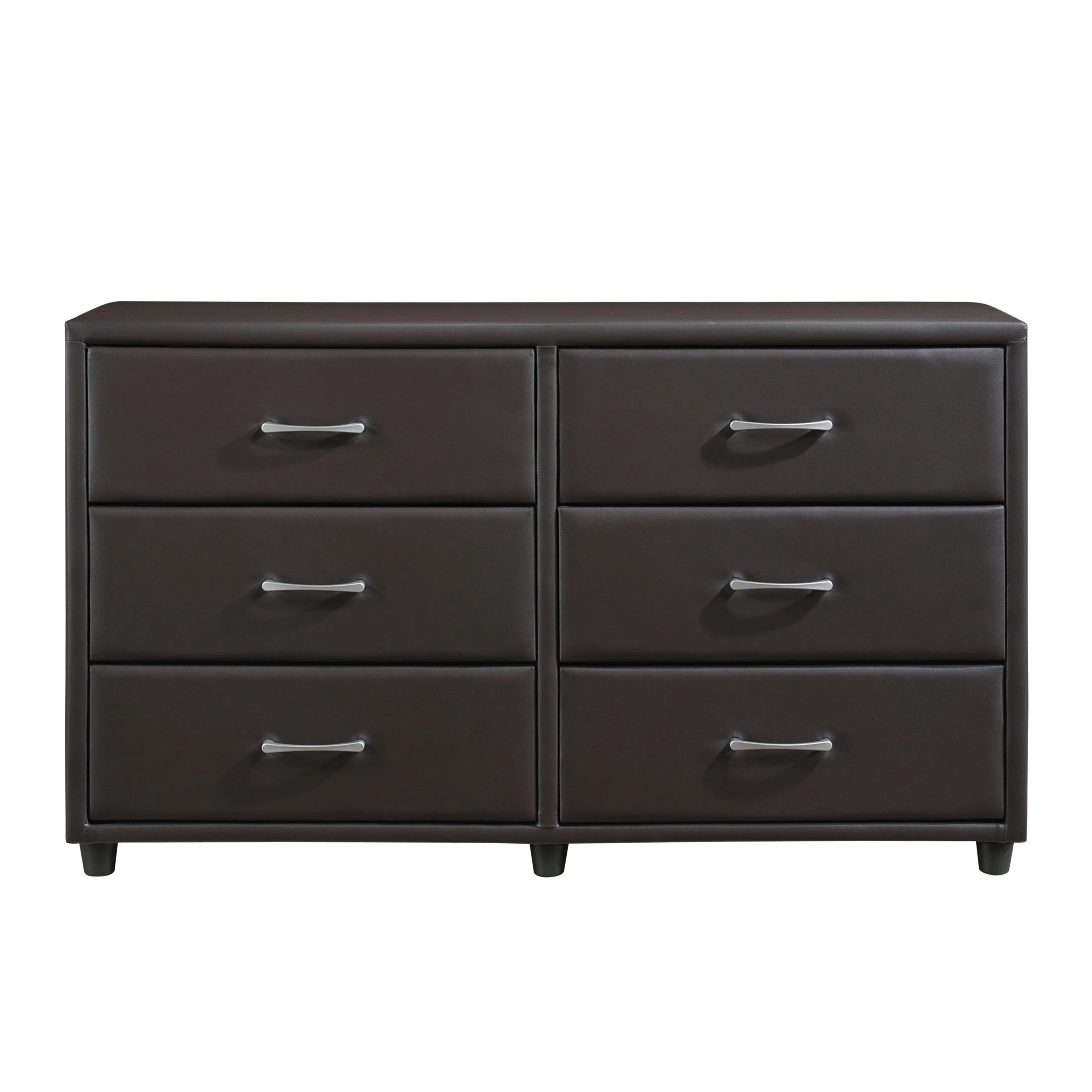 Lorenzi Dark Brown Upholstered Platform Youth Bedroom Set - Image 11