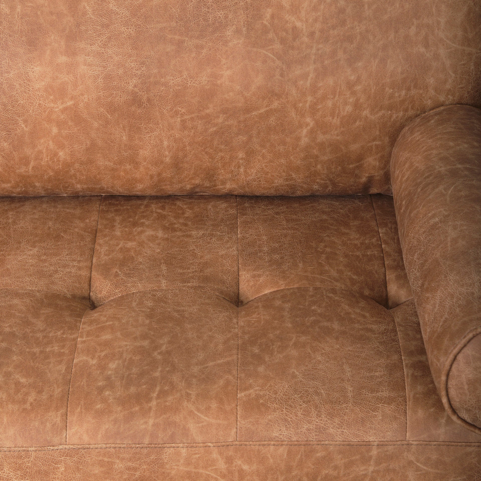 Loretta Sofa In Brown - Image 7